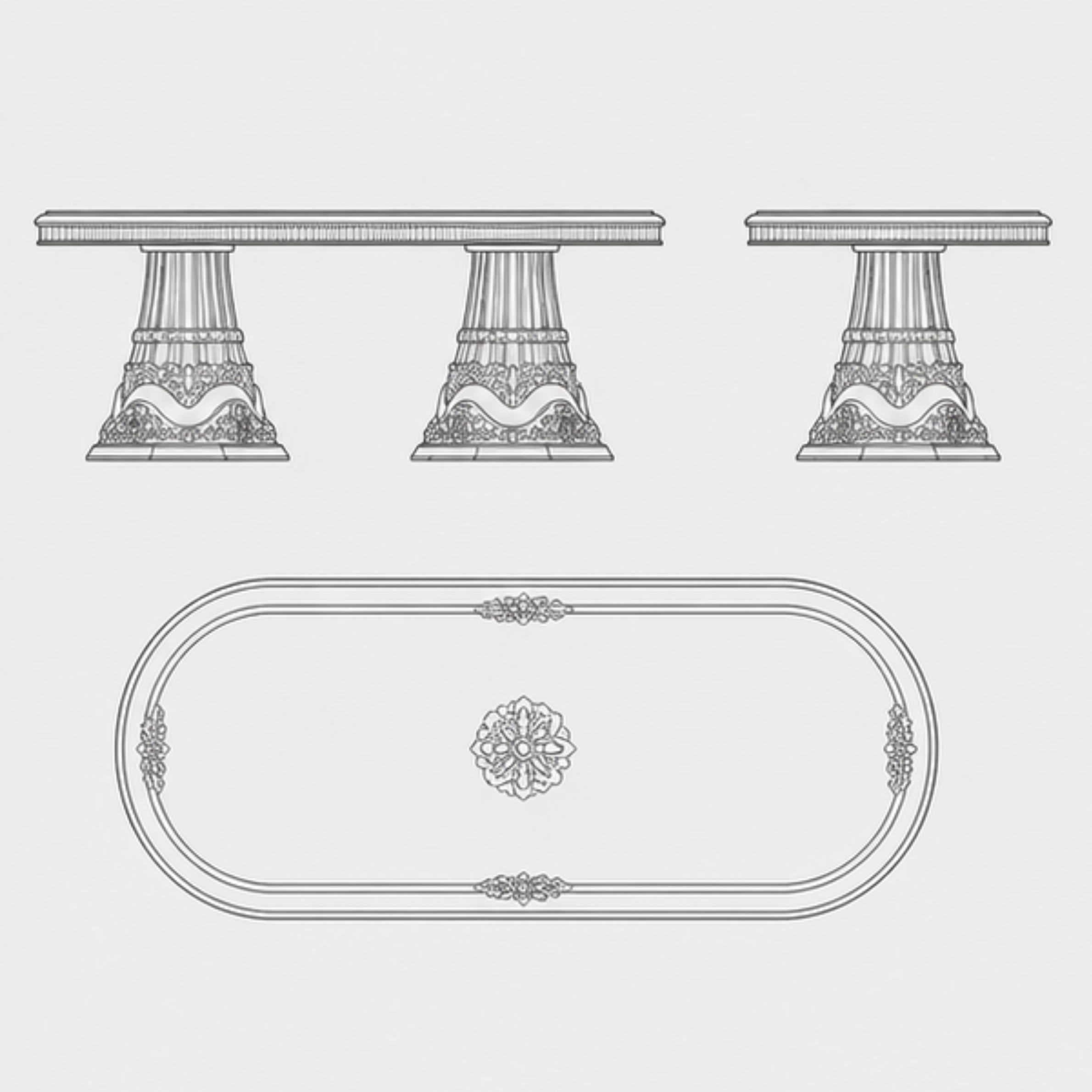 Florentia Dining Table (DT-008)