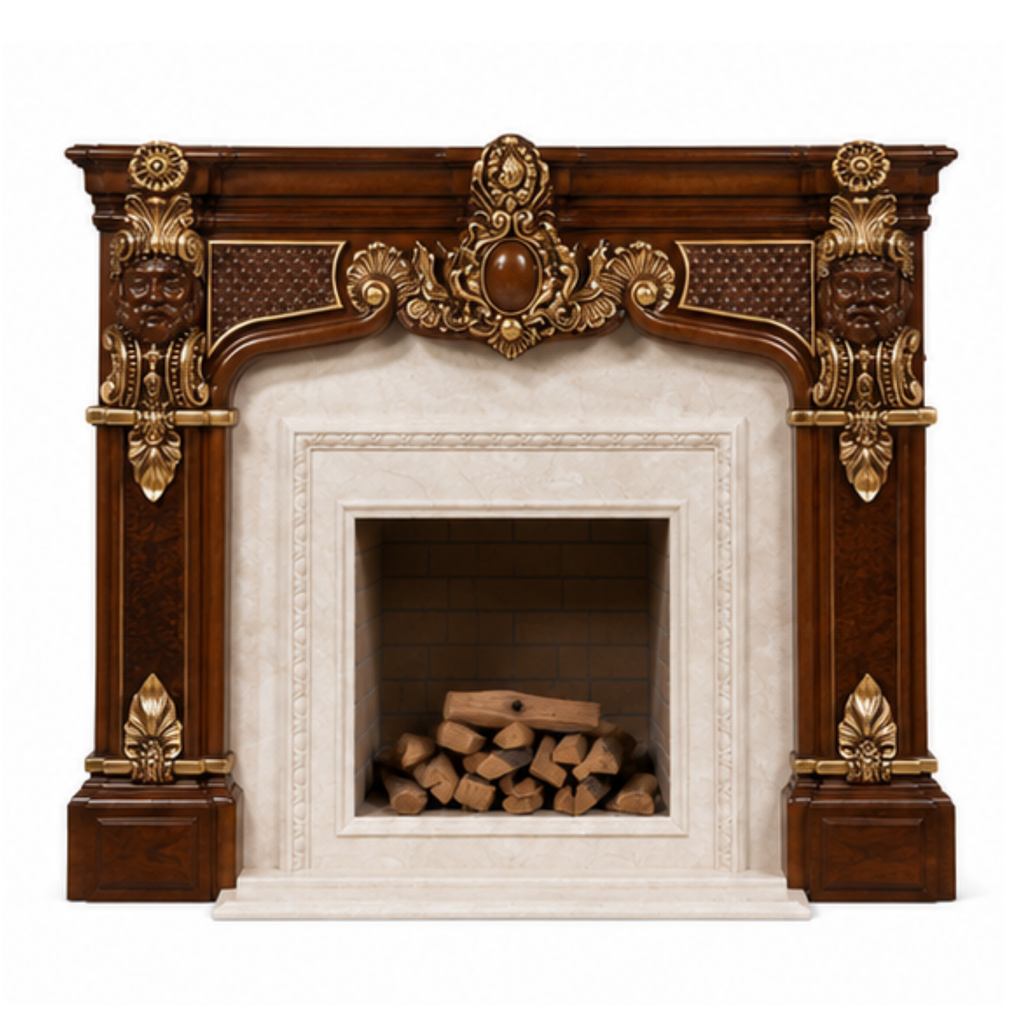 Imperial Gold Fireplace (FP012)