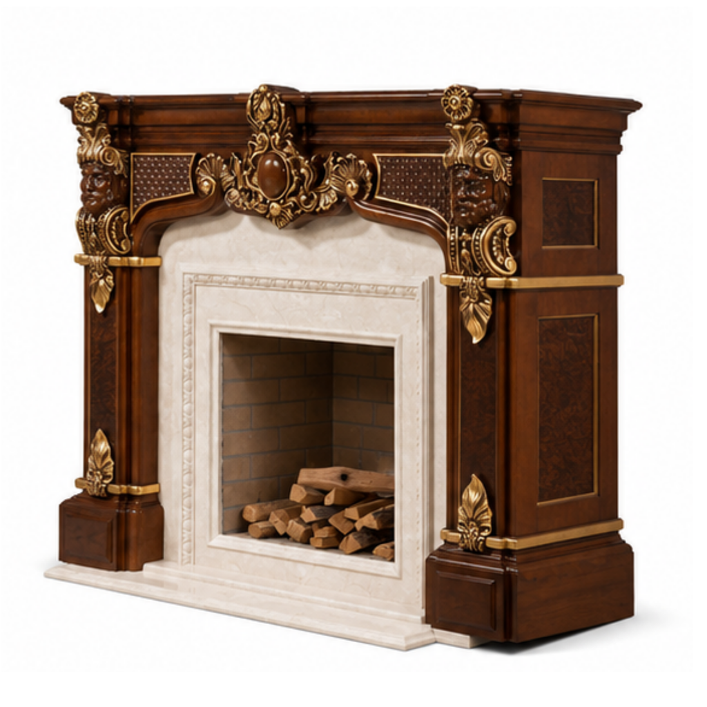 Imperial Gold Fireplace (FP012)