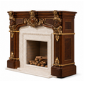 Imperial Gold Fireplace (FP012)