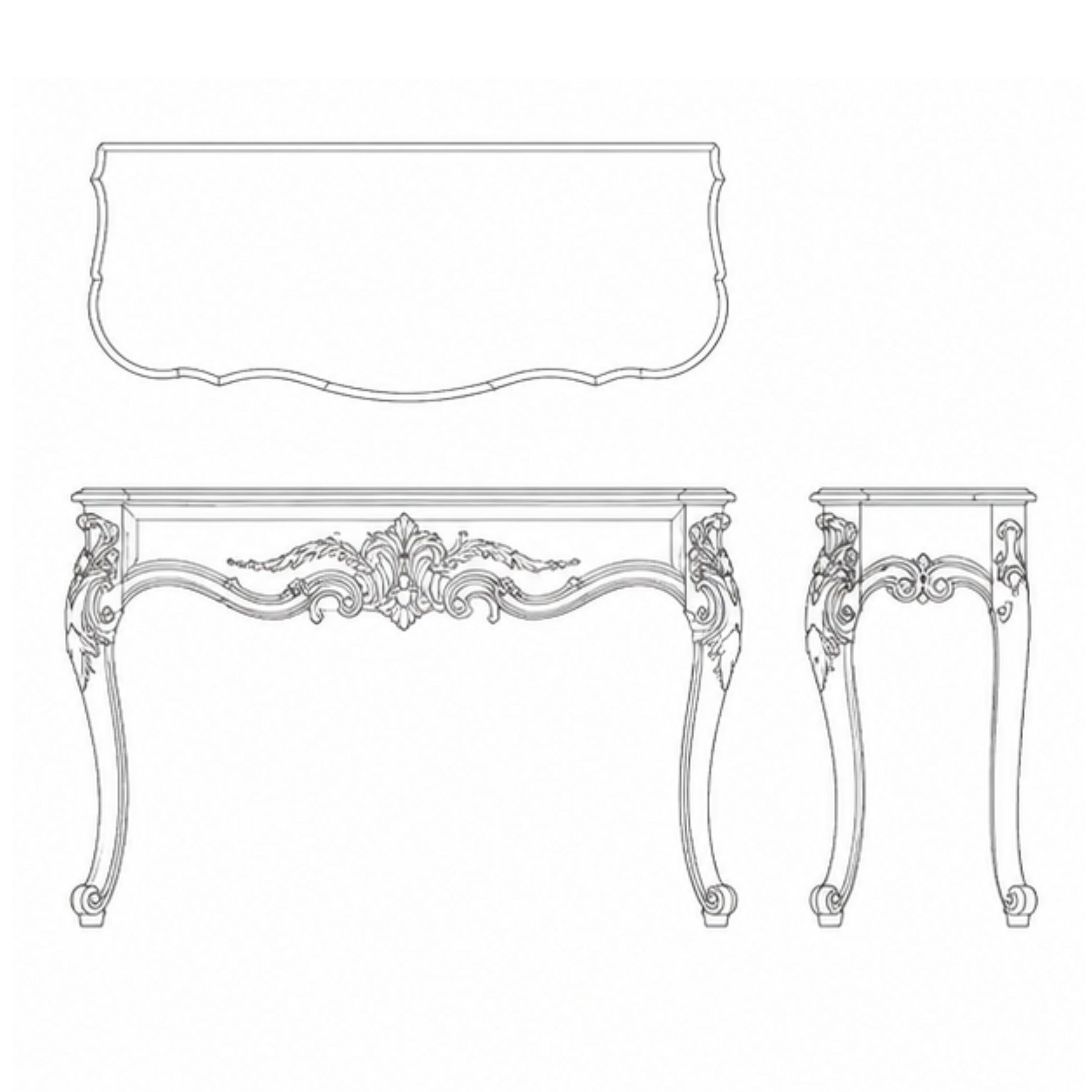 Mehrunisa Console Table (S001)