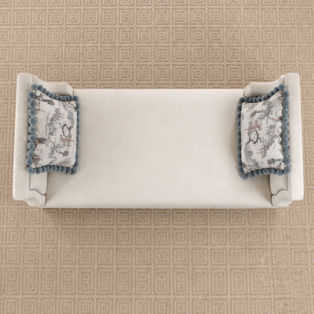 Celmor Chaise Ottoman (O-013)