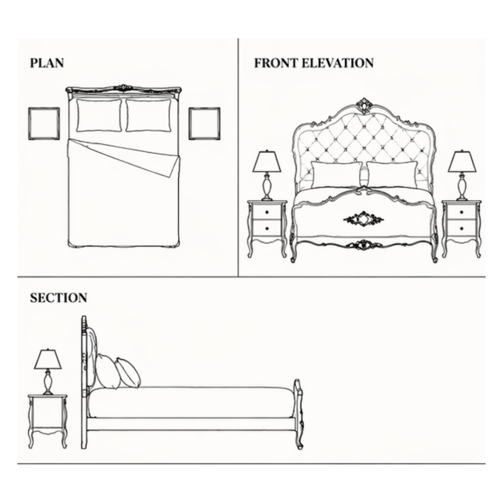 Celestia, Bed (B001)