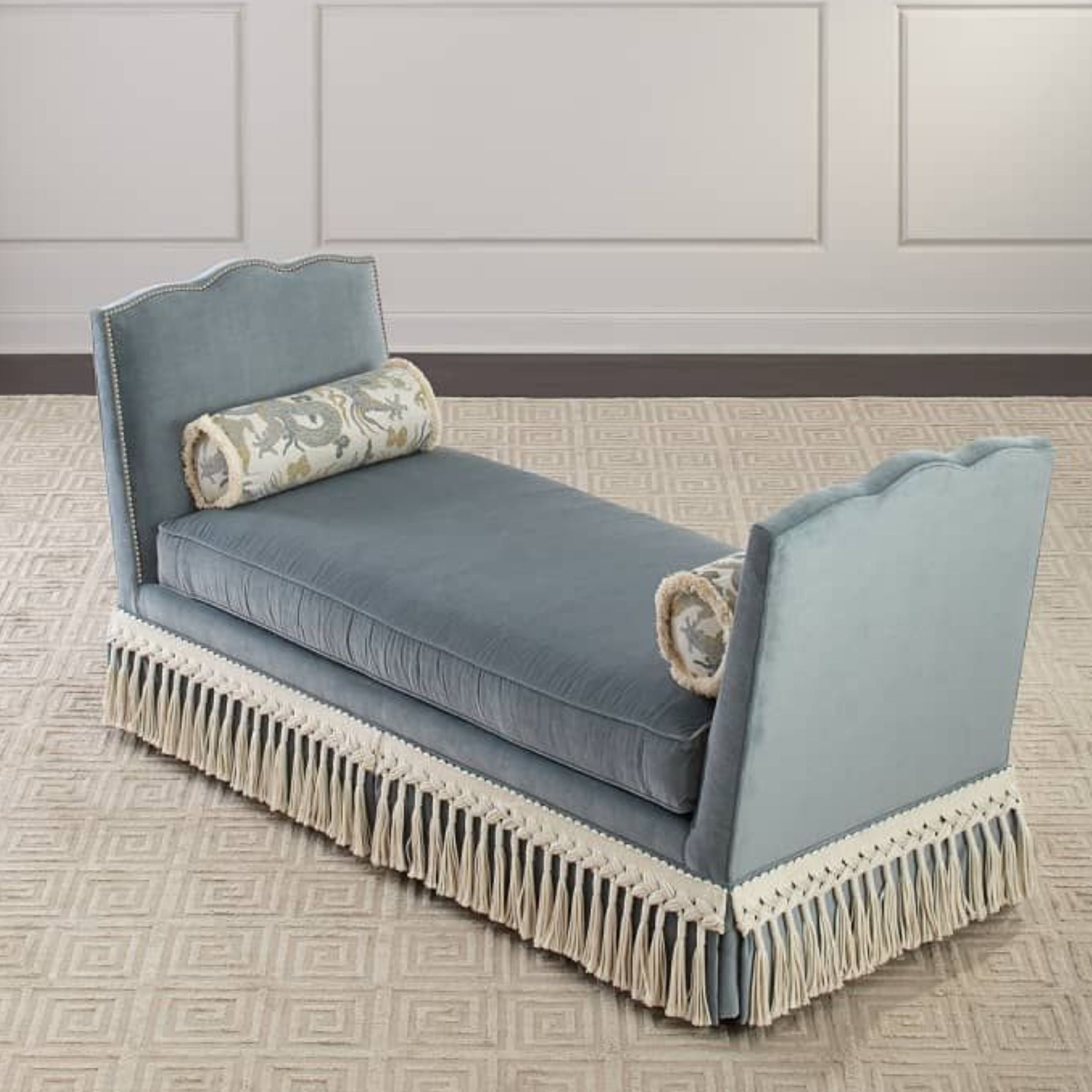 Roselle Chaise Ottoman (O-014)