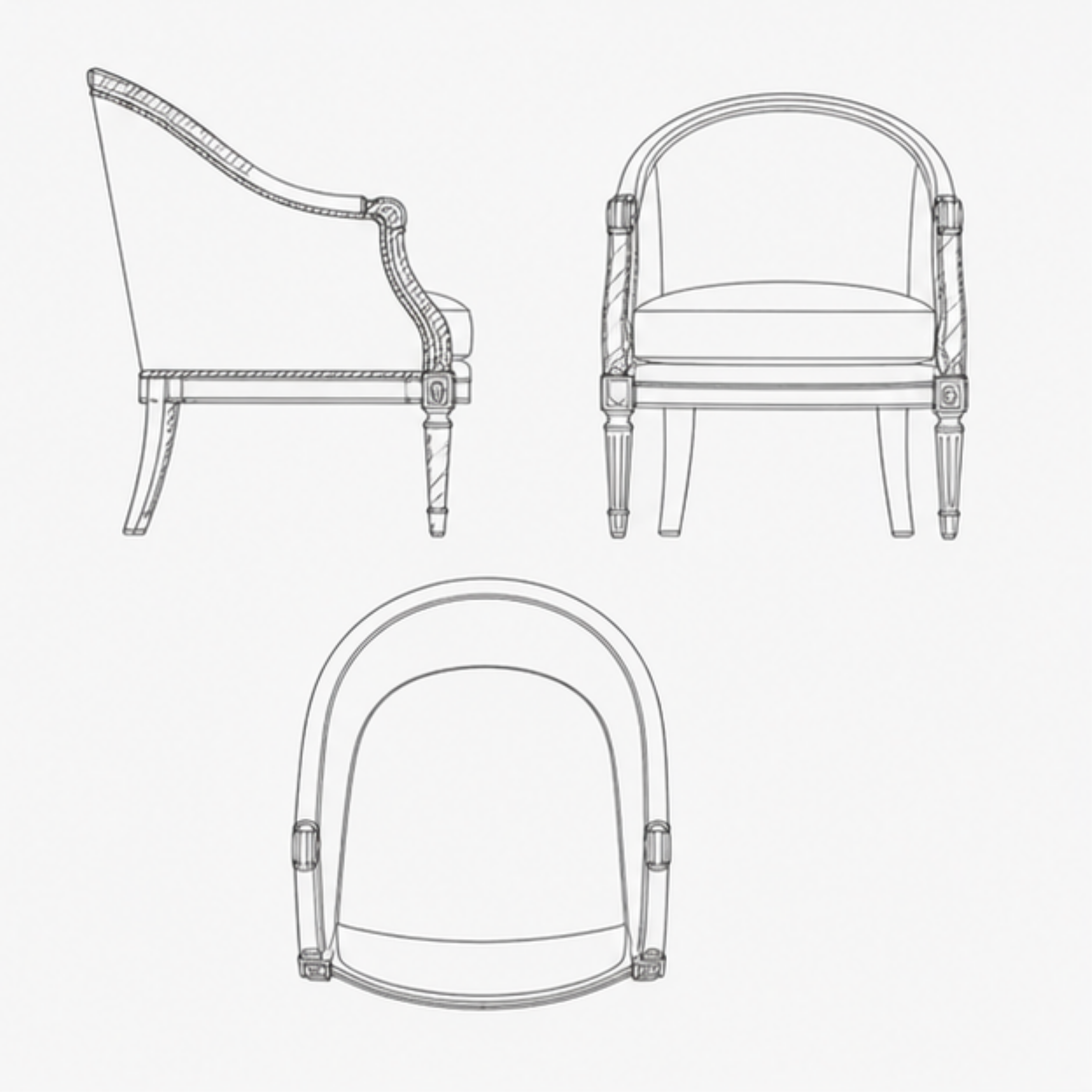 Zephora Accent Chair (A028)