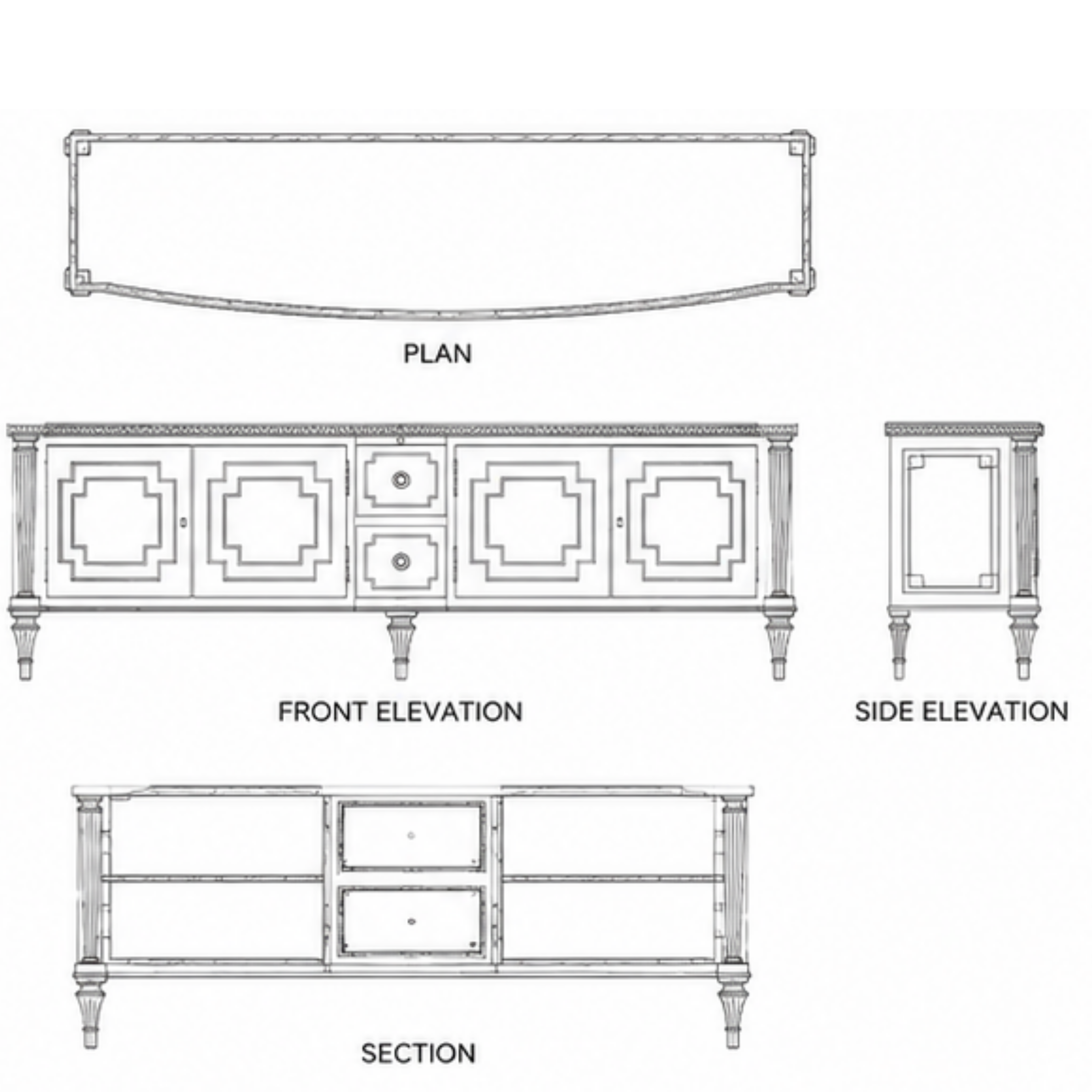 Versailles Sideboard (SB025)