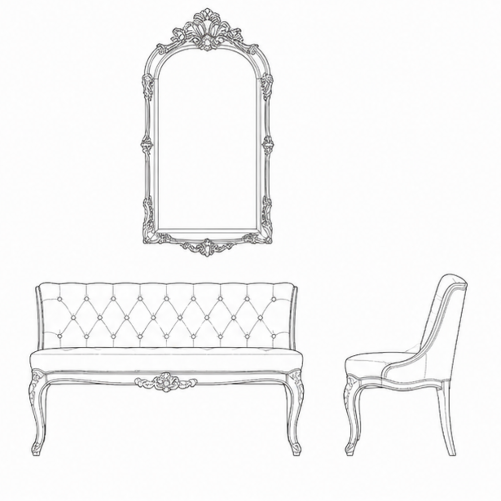 Sheesh Bagh Entry Bench (EB007)