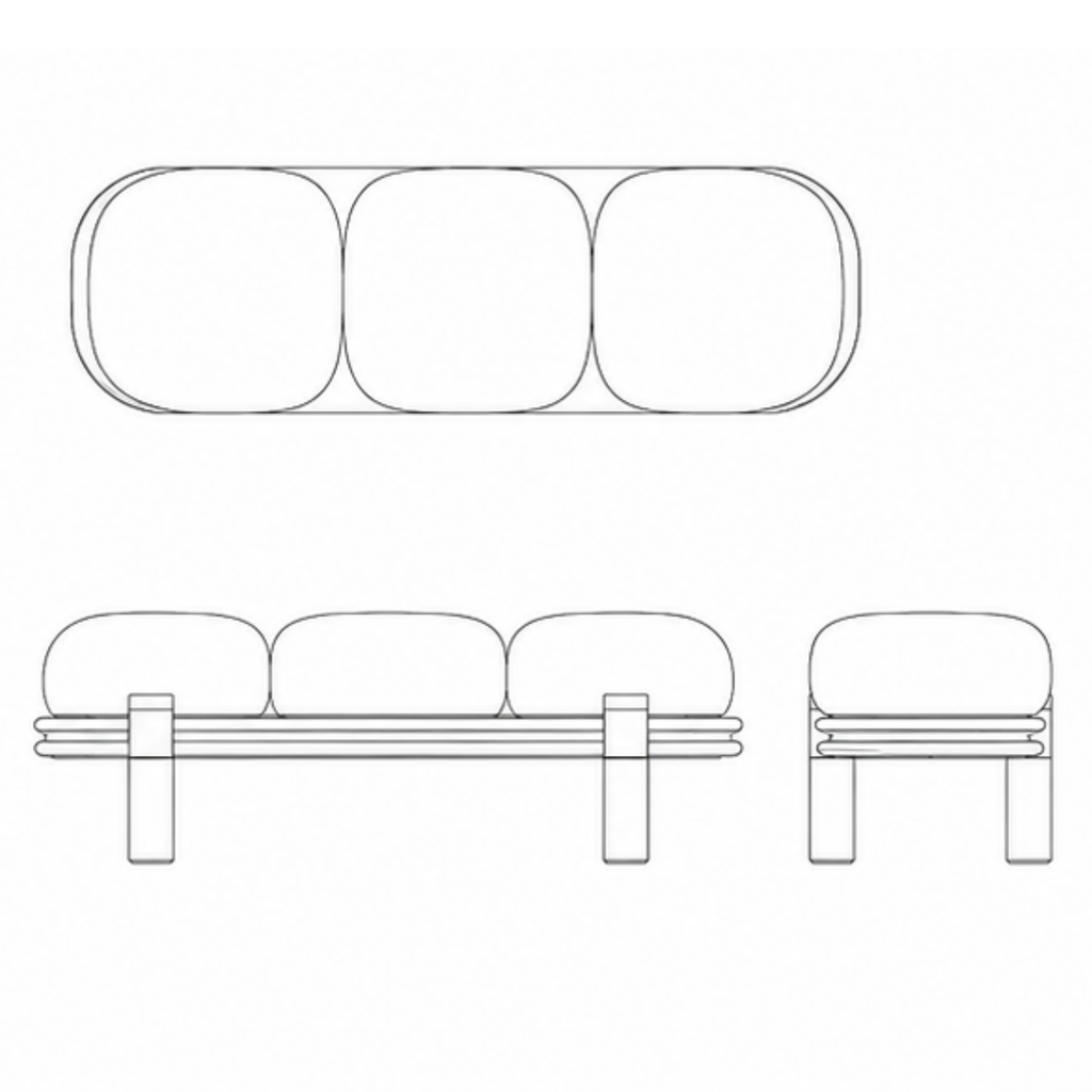 Trivara Entry Bench (EB008)