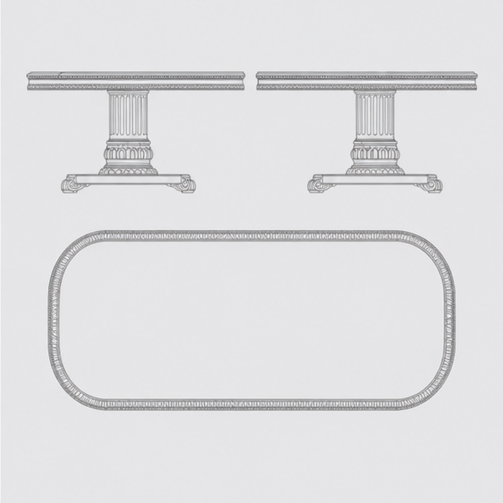 Emperor’s Estate Dining Table (DT-018)