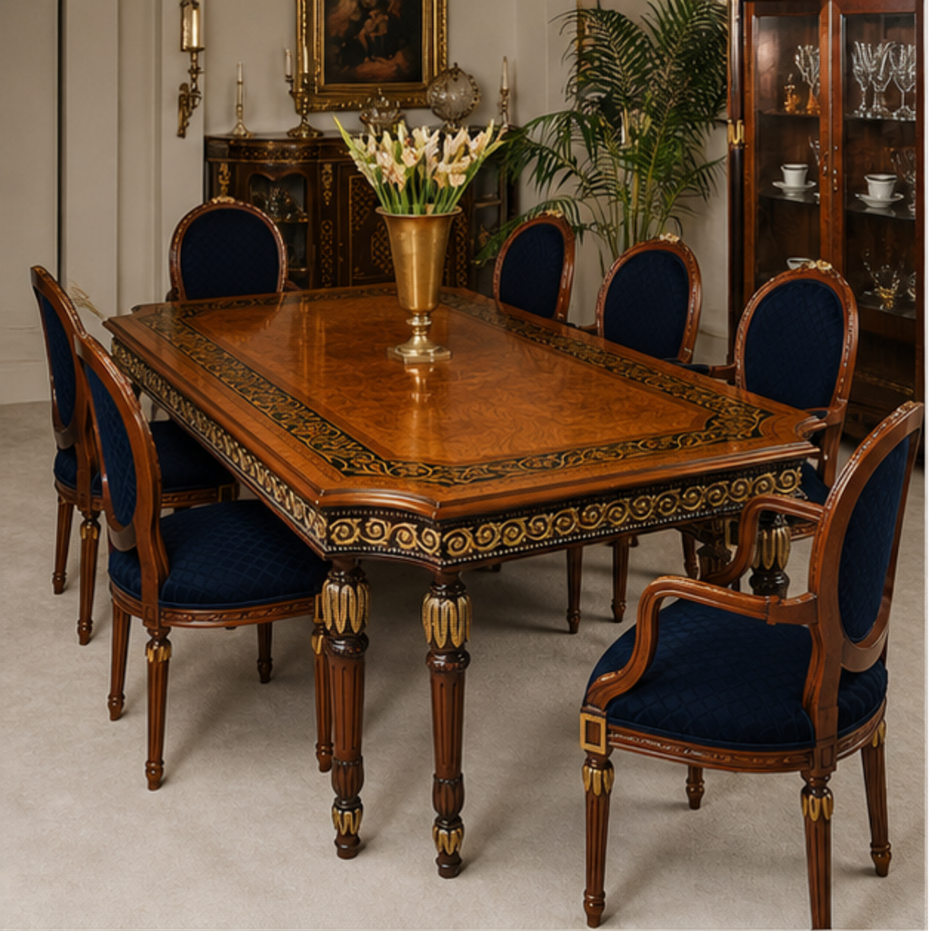 Grand Manor Extension Dining Table (DT-019)