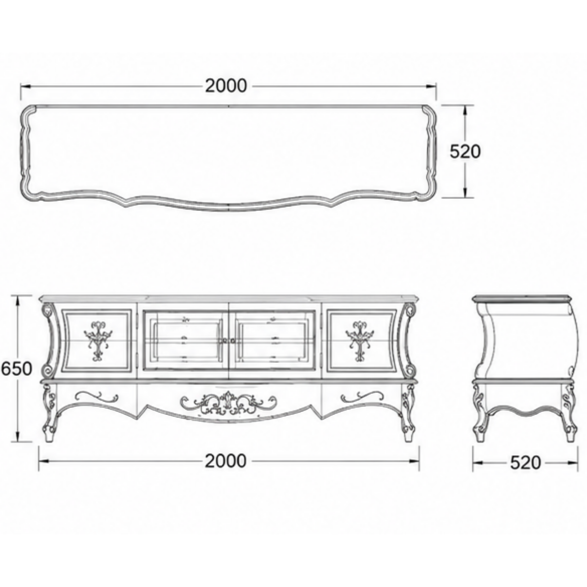 Bellagio Sideboard (SB0029)