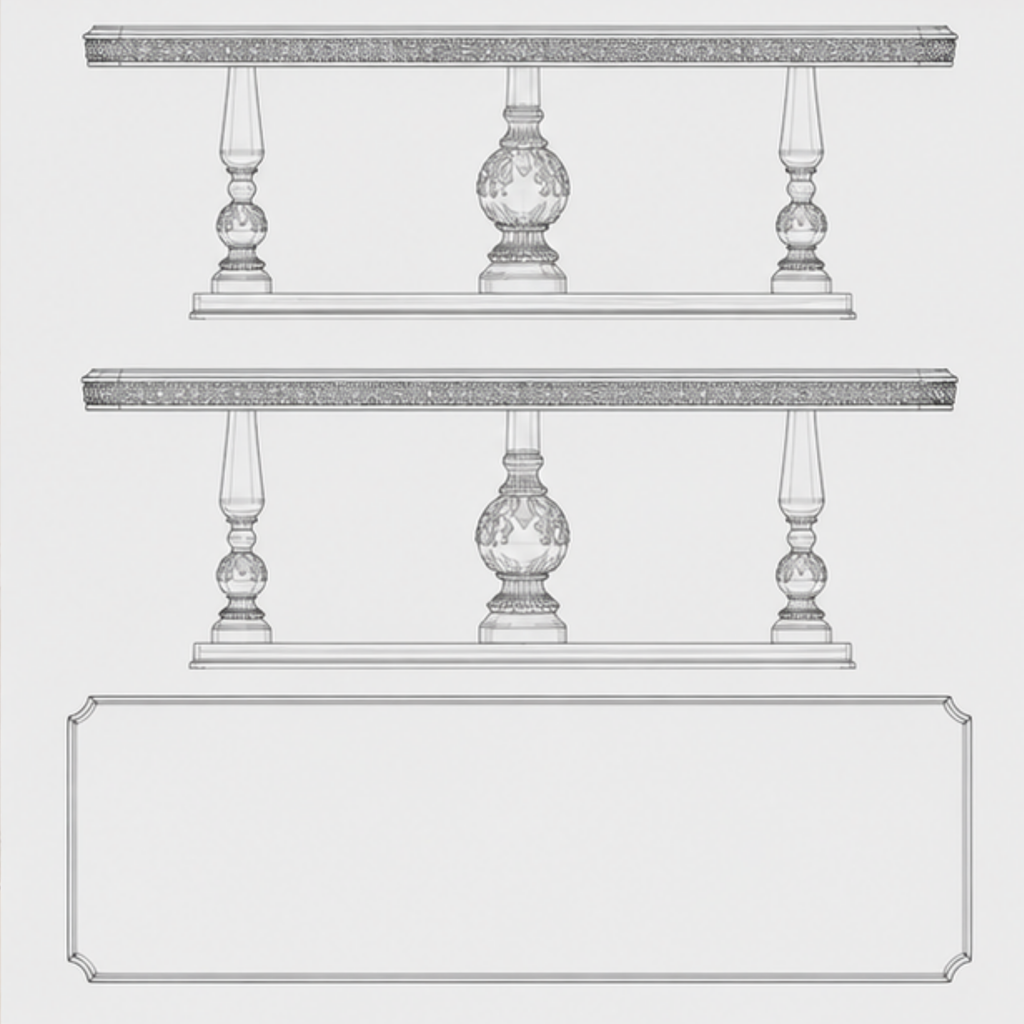 Venetian Table (DT-022)