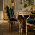 Palace Gilded Oval Dining Table (DT-023)