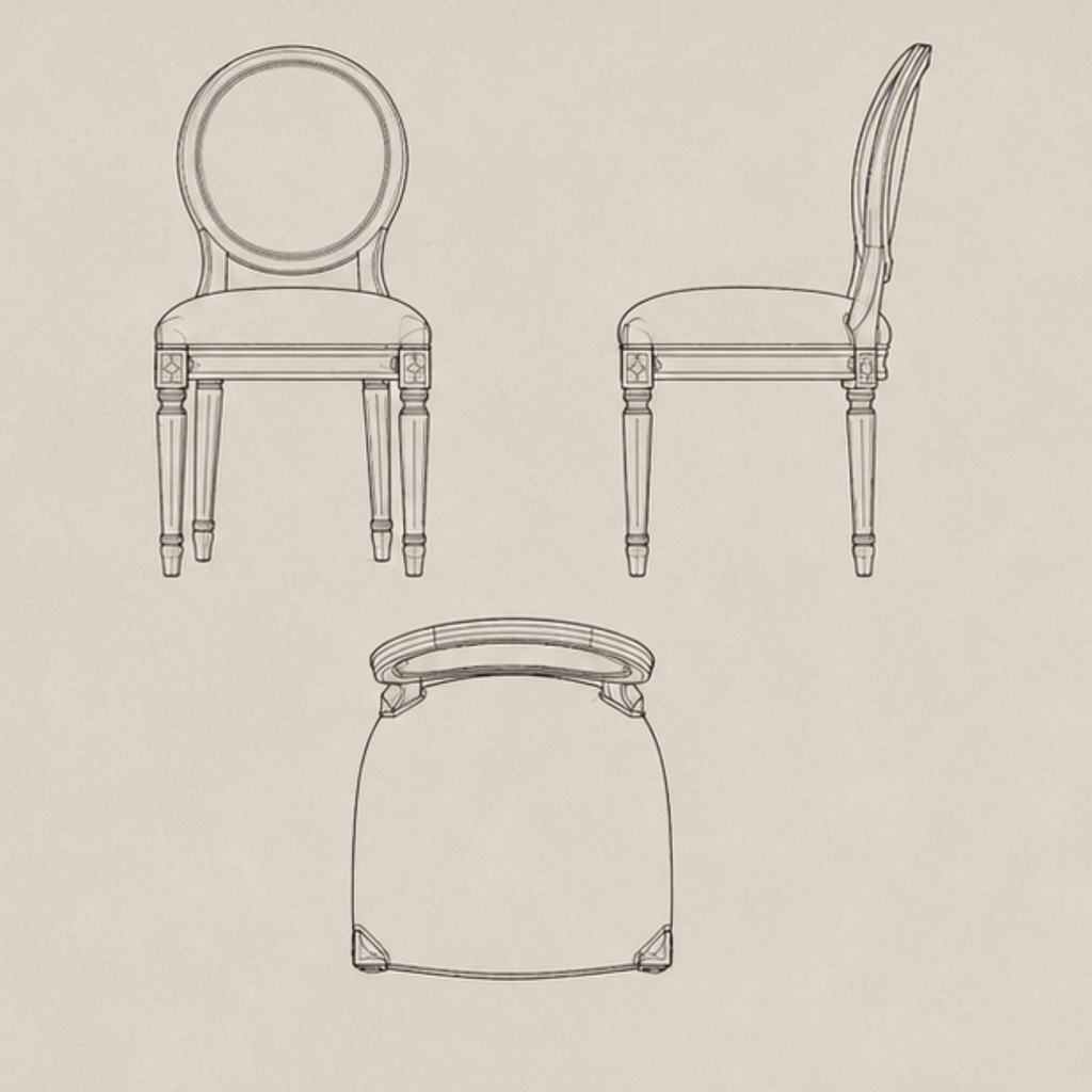 Firdaus Dining Chair (DC004)