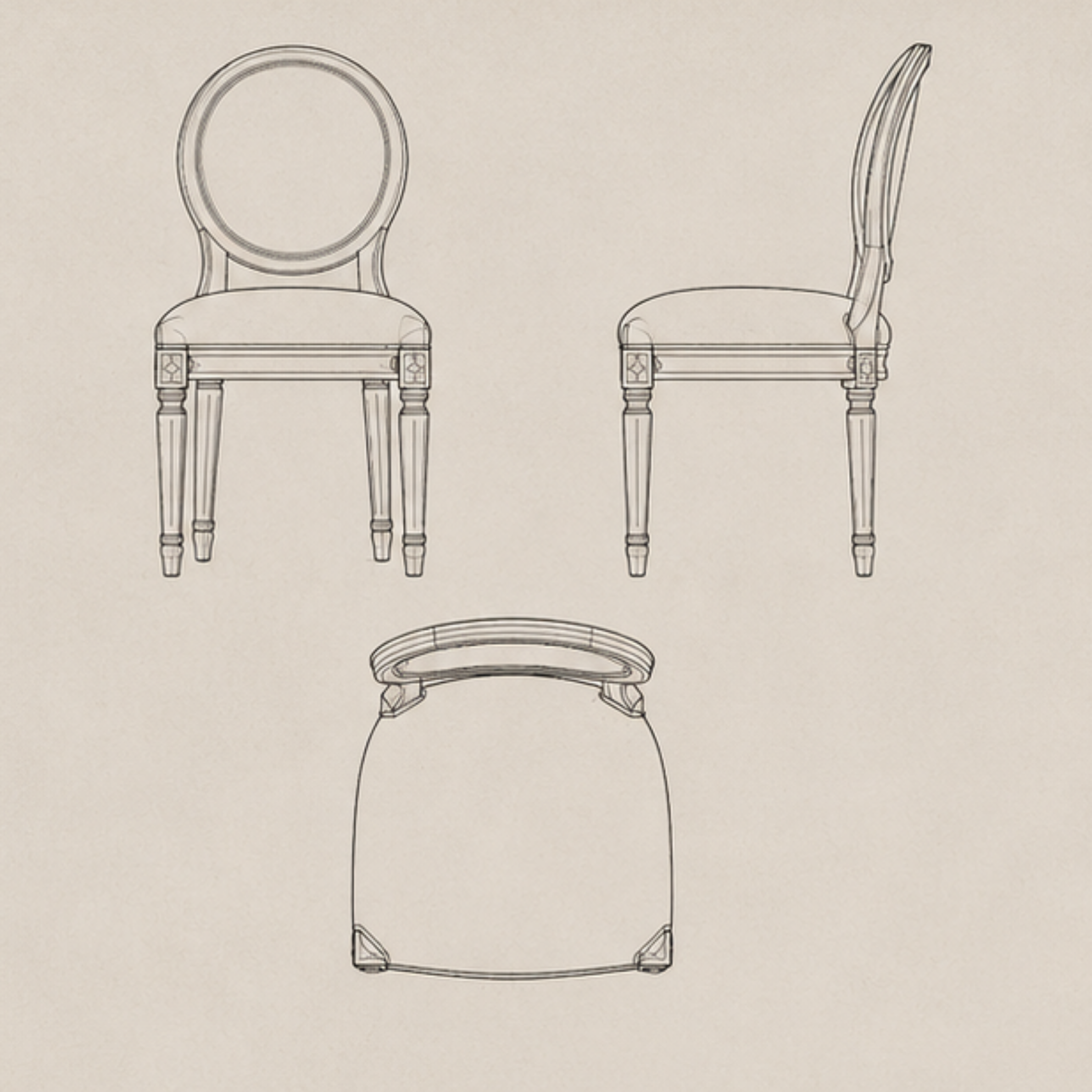 Firdaus Dining Chair (DC004)