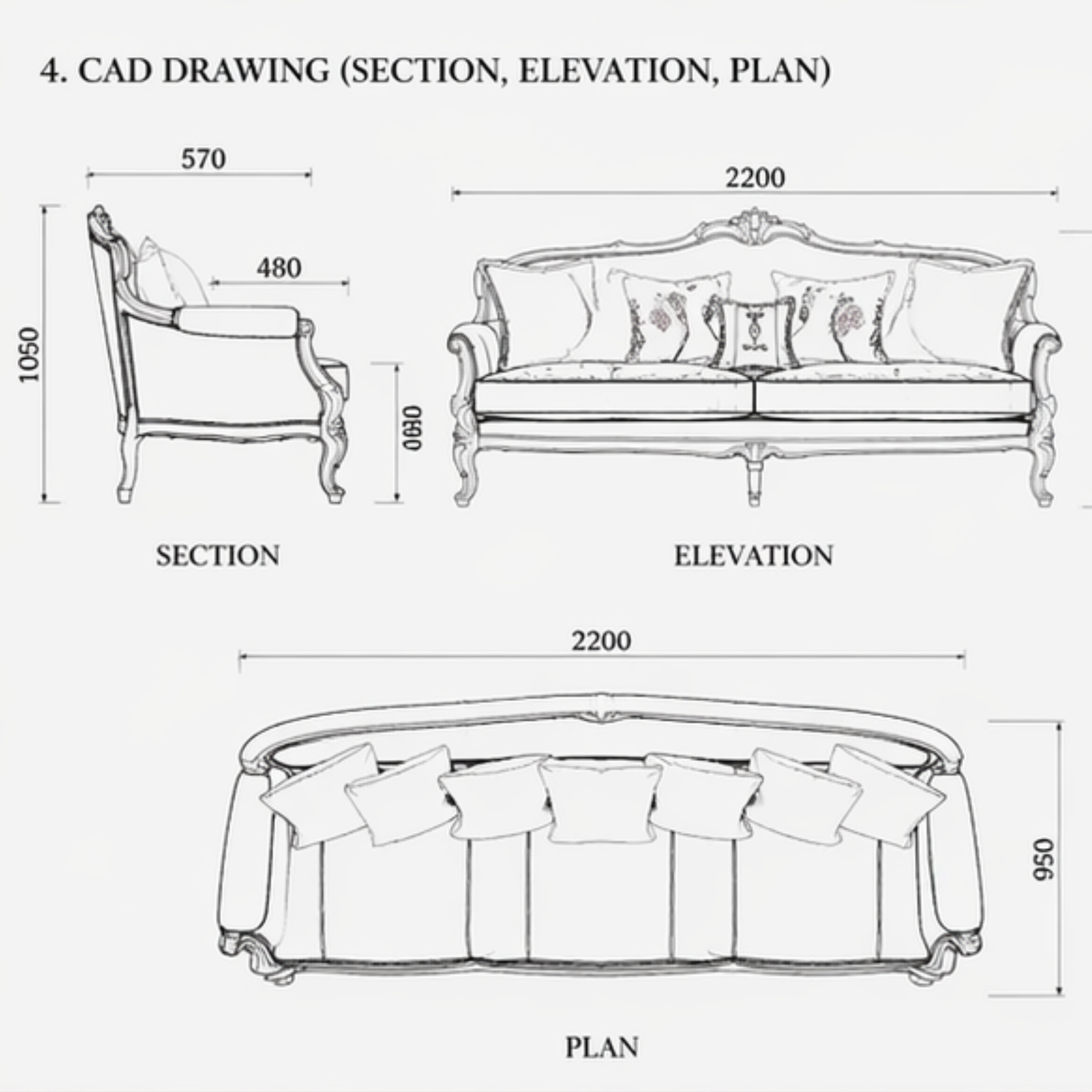 Valerion Sofa (S-003)
