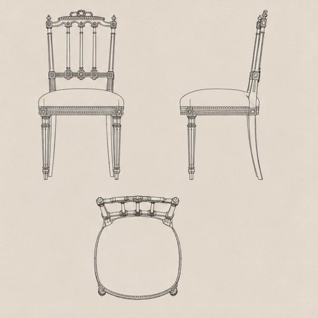 Sheesh Mahal Dining Chair (DC005)