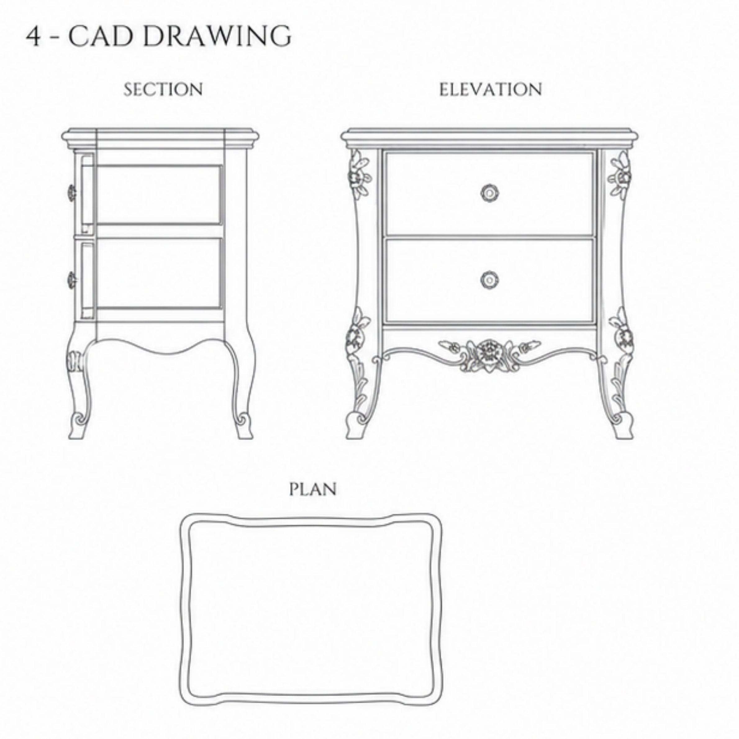 Norvella Crest Table (BST003)