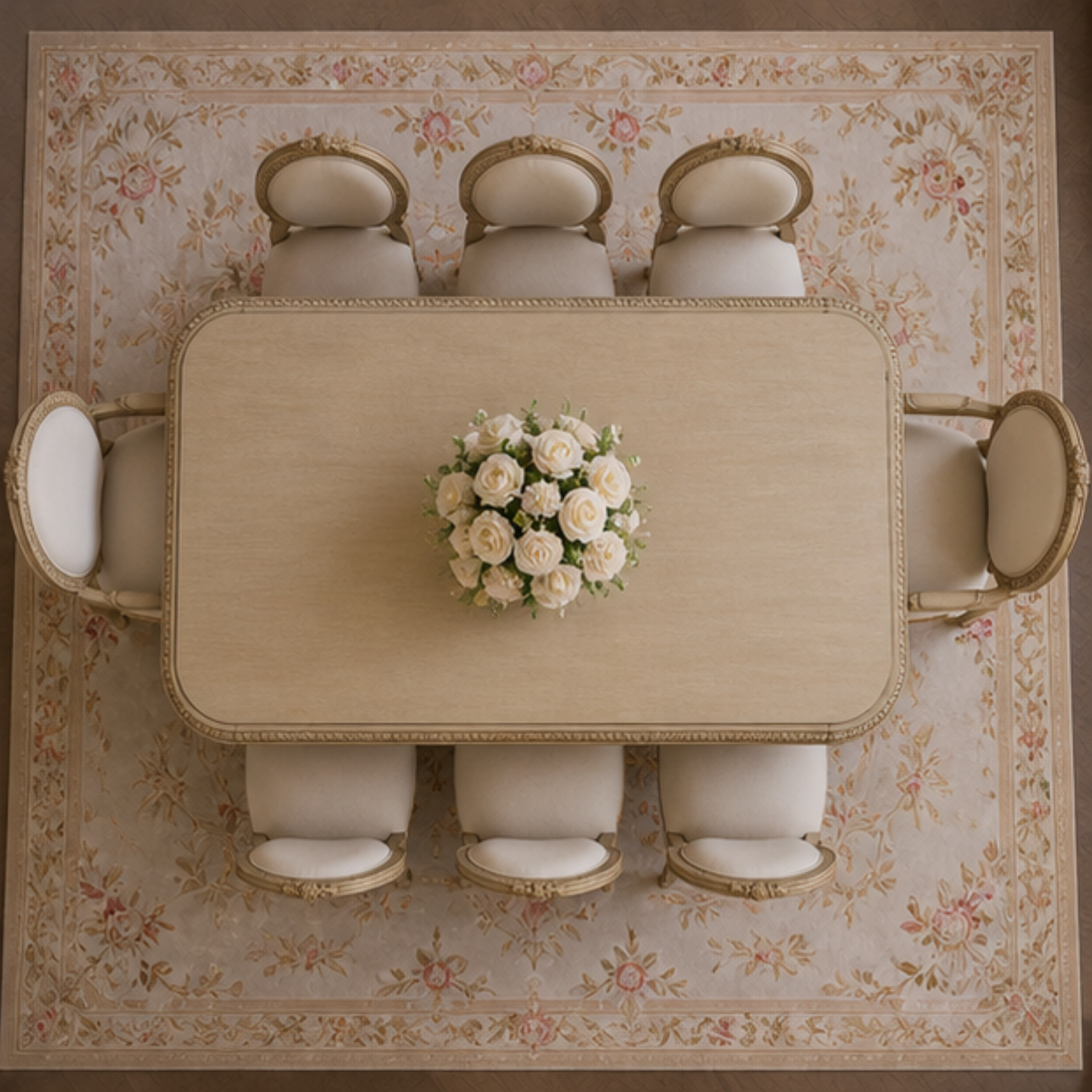 Ritz Classical Dining Table (DT-027)