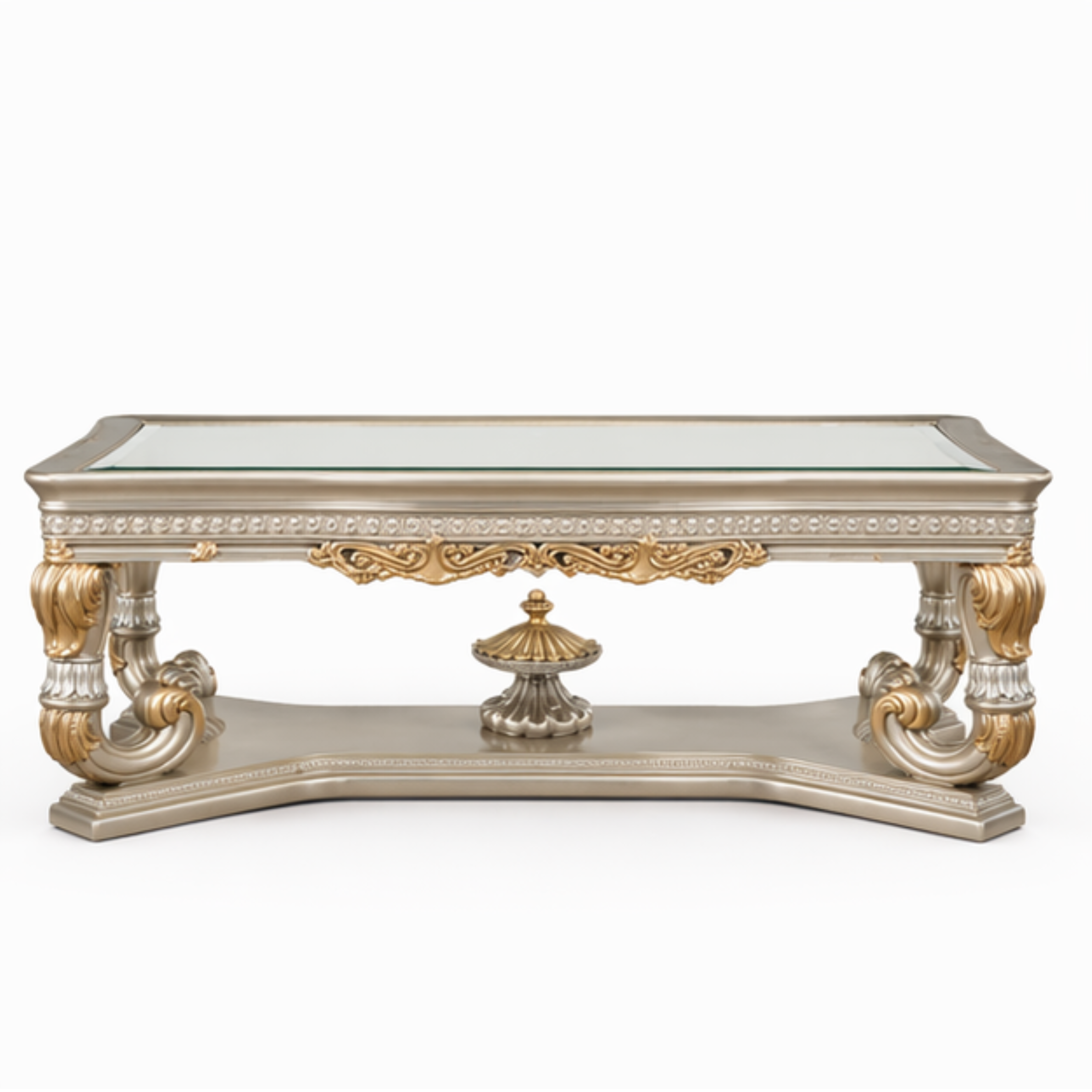 Aurelia Glass Crest Table (CT008)