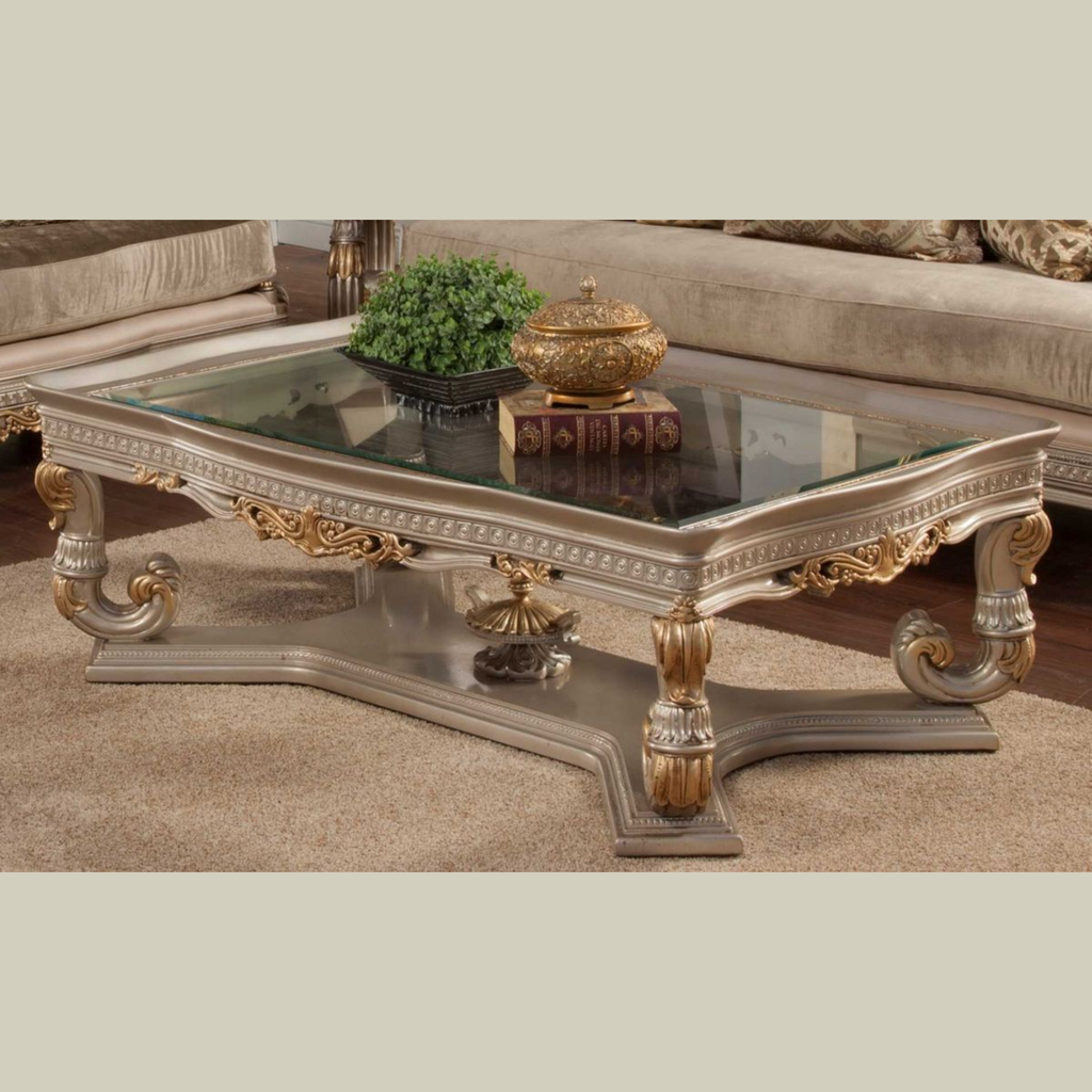 Aurelia Glass Crest Table (CT008)
