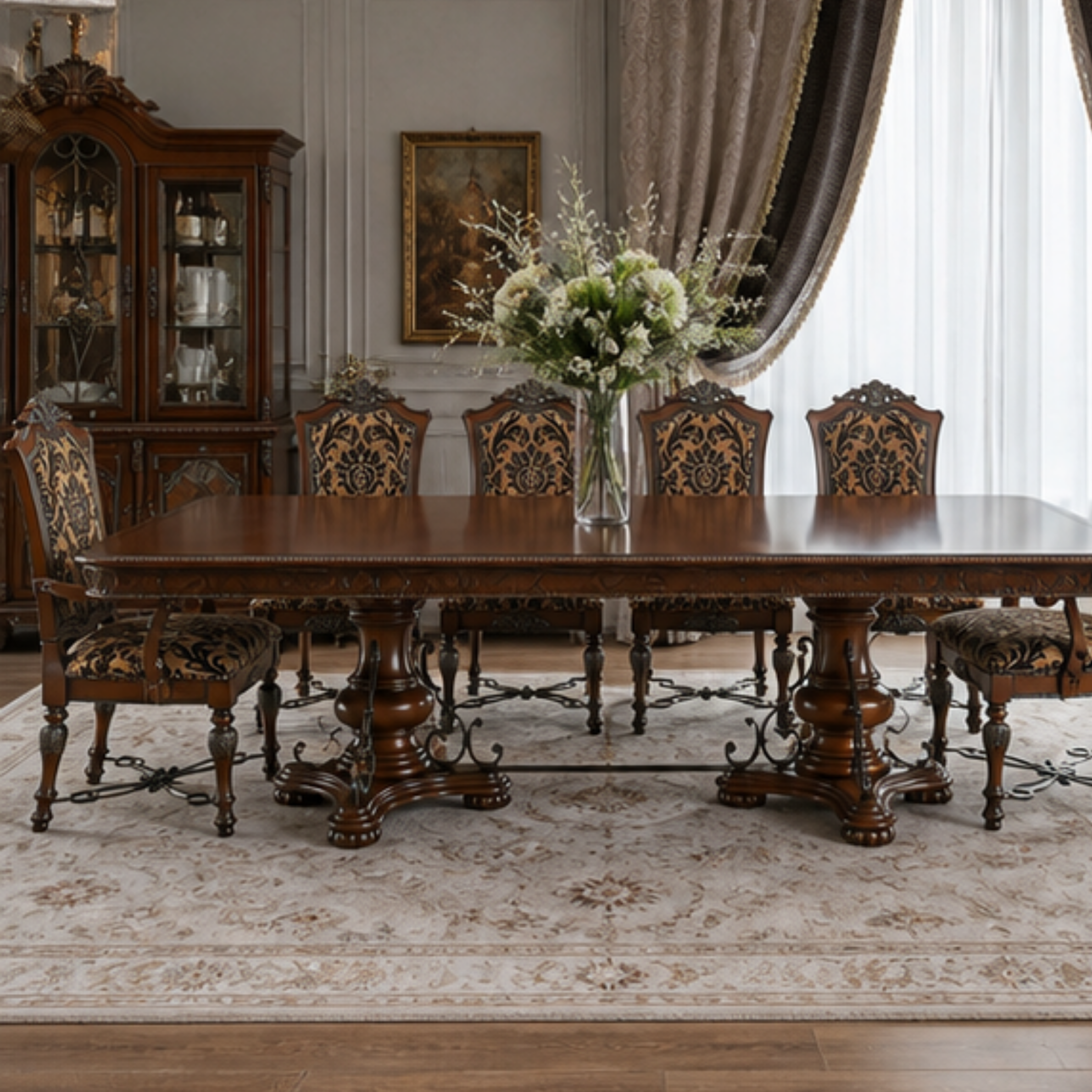 Victorian Heirloom Dining Table (DT-029)