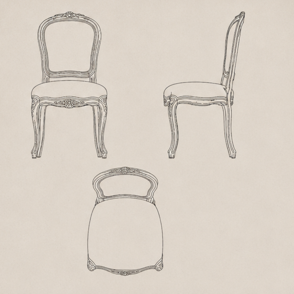 Shahi Dining Chair (DC008)