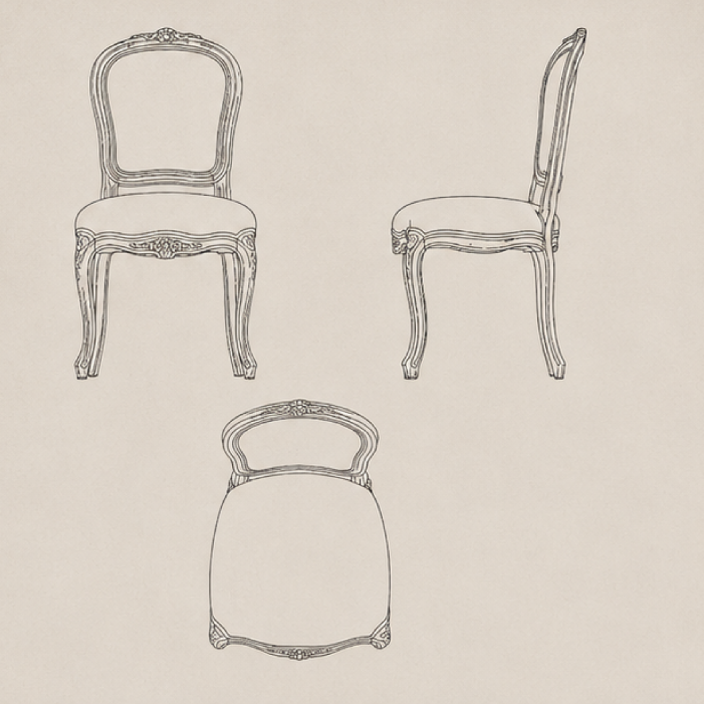 Shahi Dining Chair (DC008)