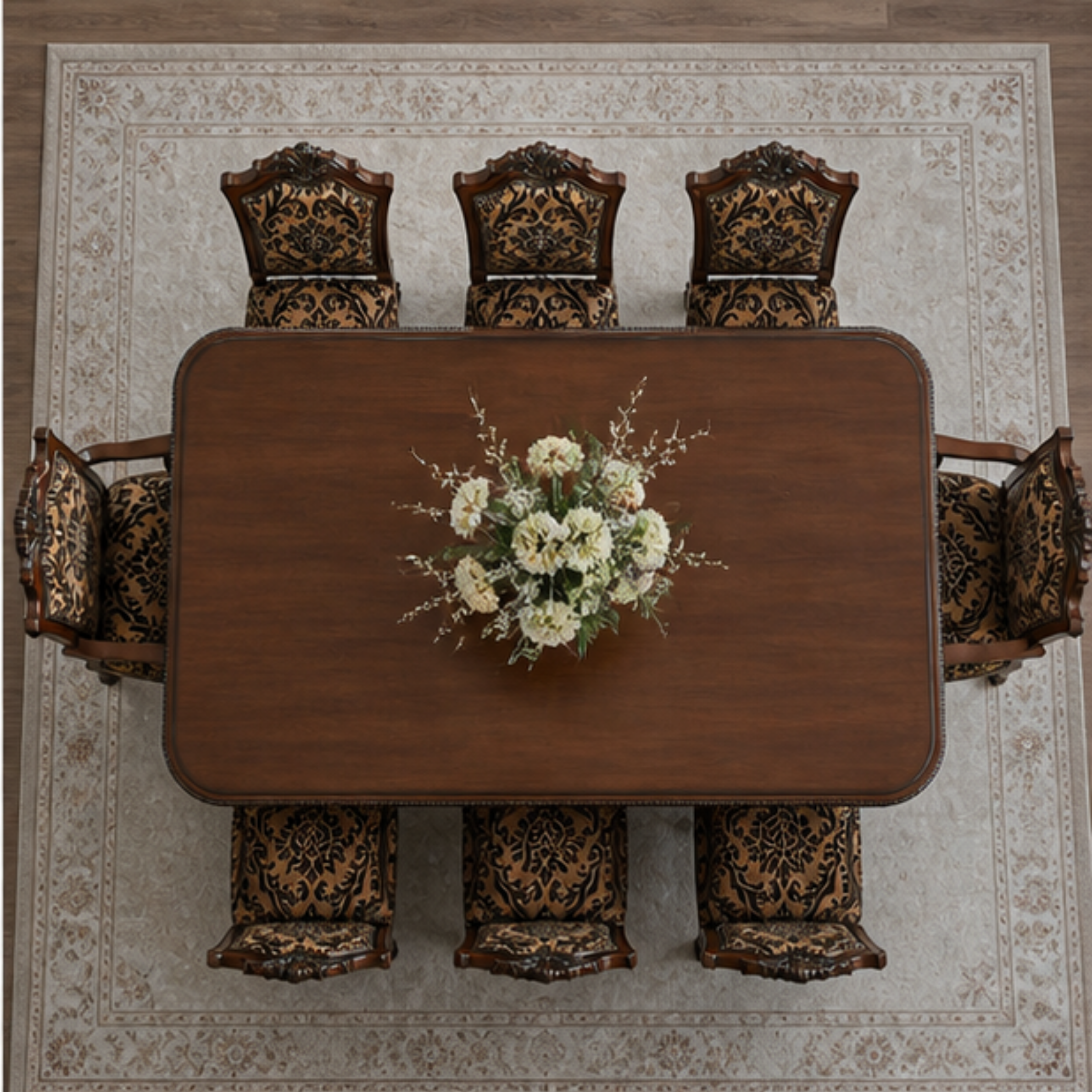 Victorian Heirloom Dining Table (DT-029)