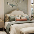 Seraphine Carved Scallop Bed (BO42)