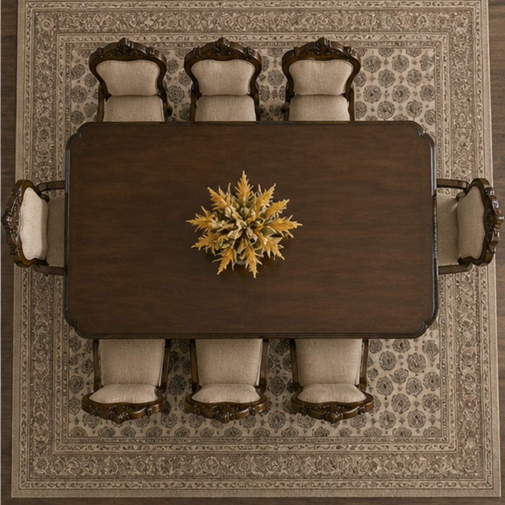 Classic Baroque Dining Table (DT-030)