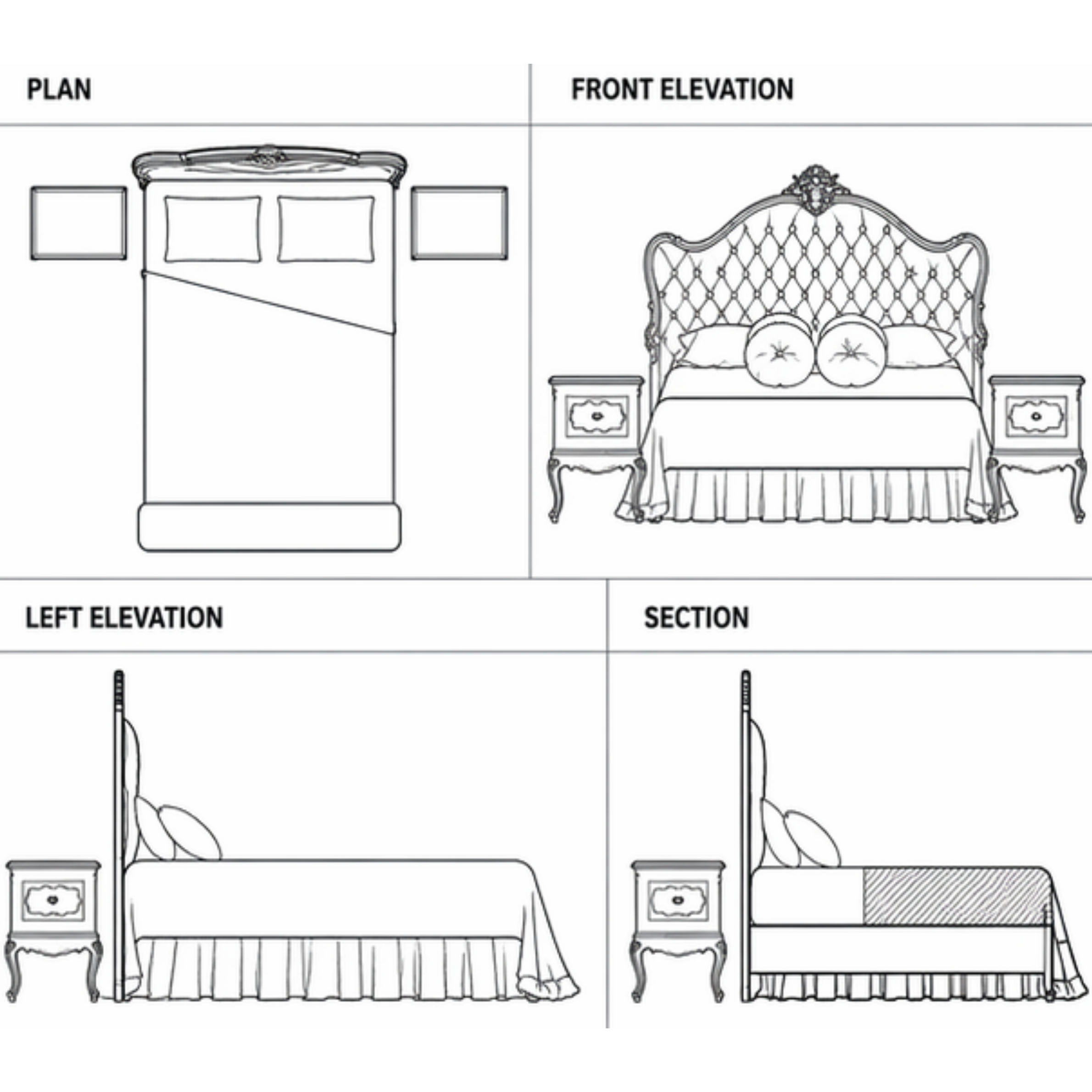 Elvaris Bed (B027)