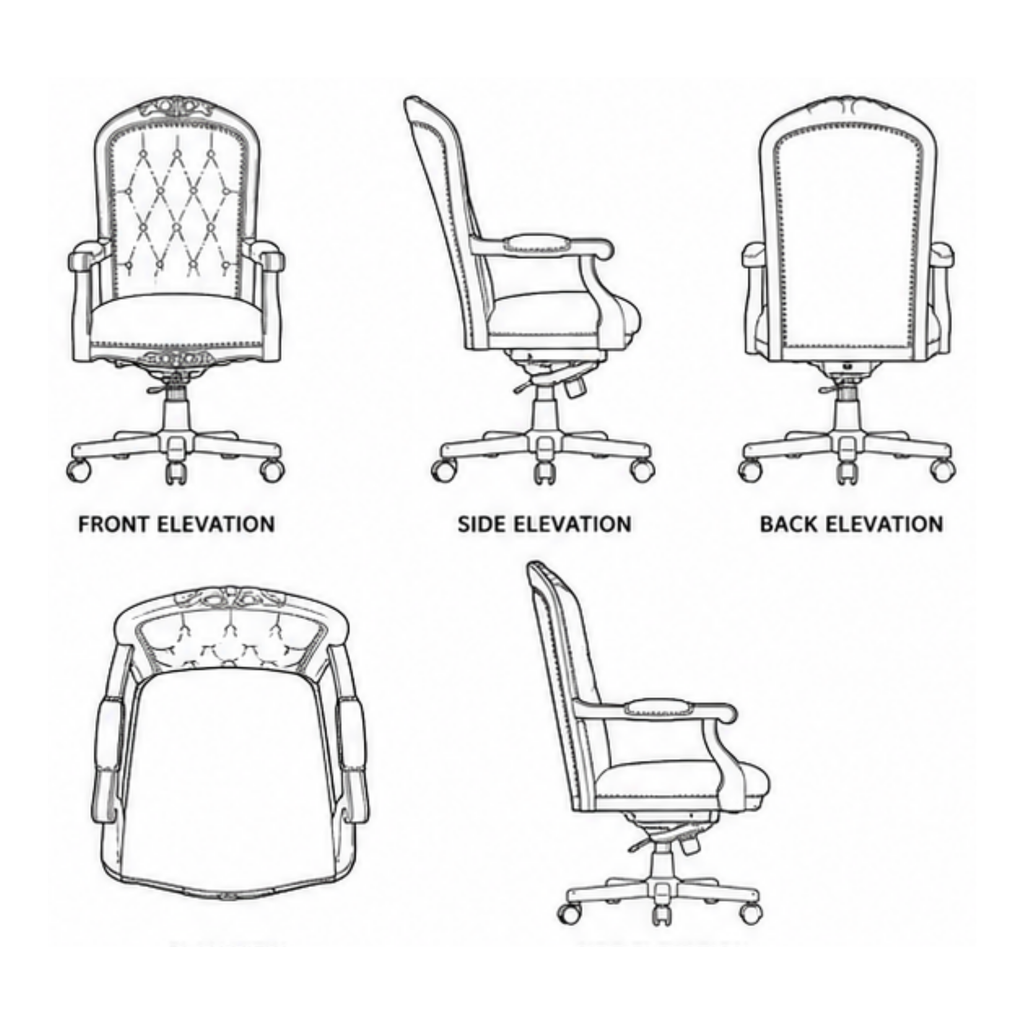 Statesman Classical Office Chair (SC010)