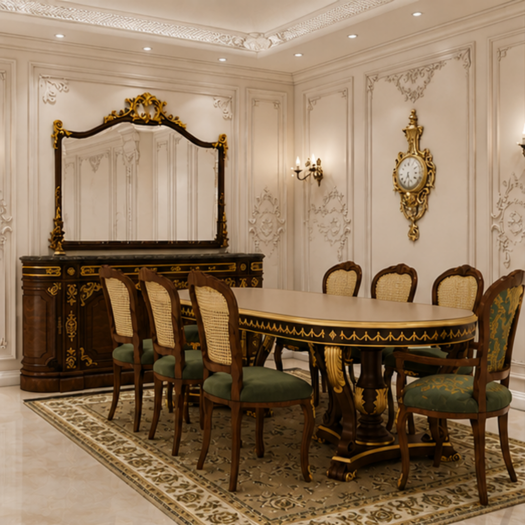 Imperial Court Oval Dining Table (DT-032)