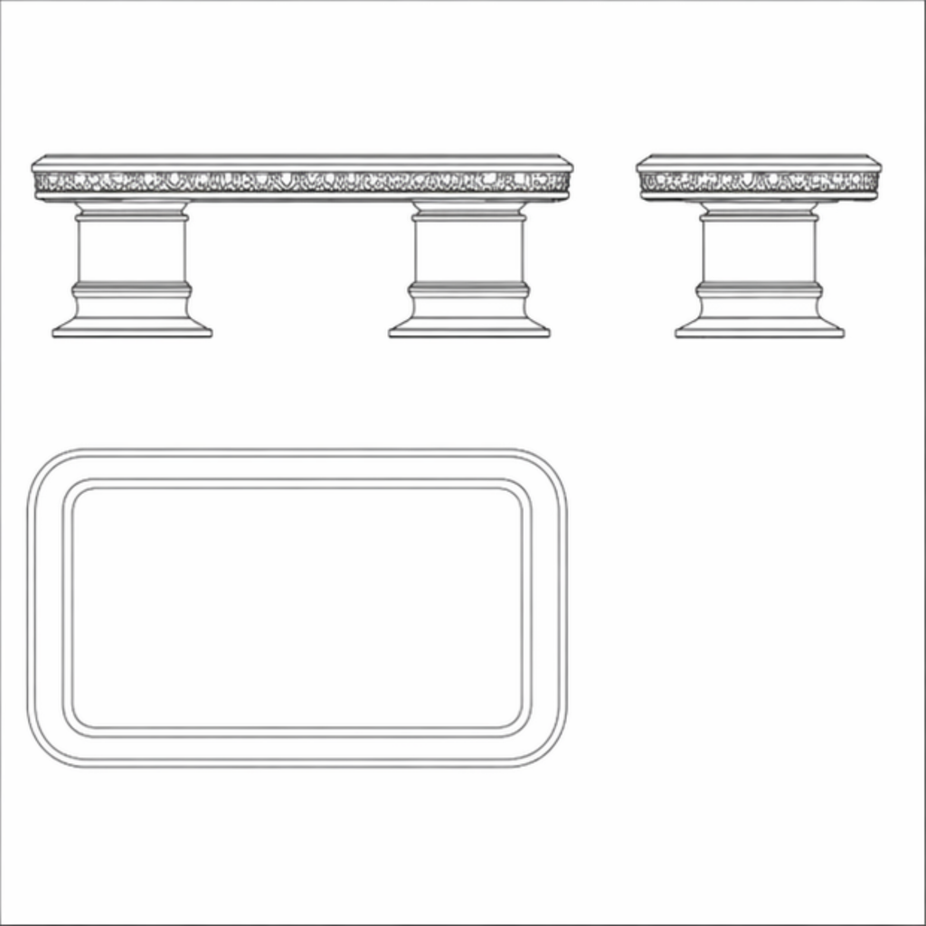 Orinthia Oval Table (CT011)