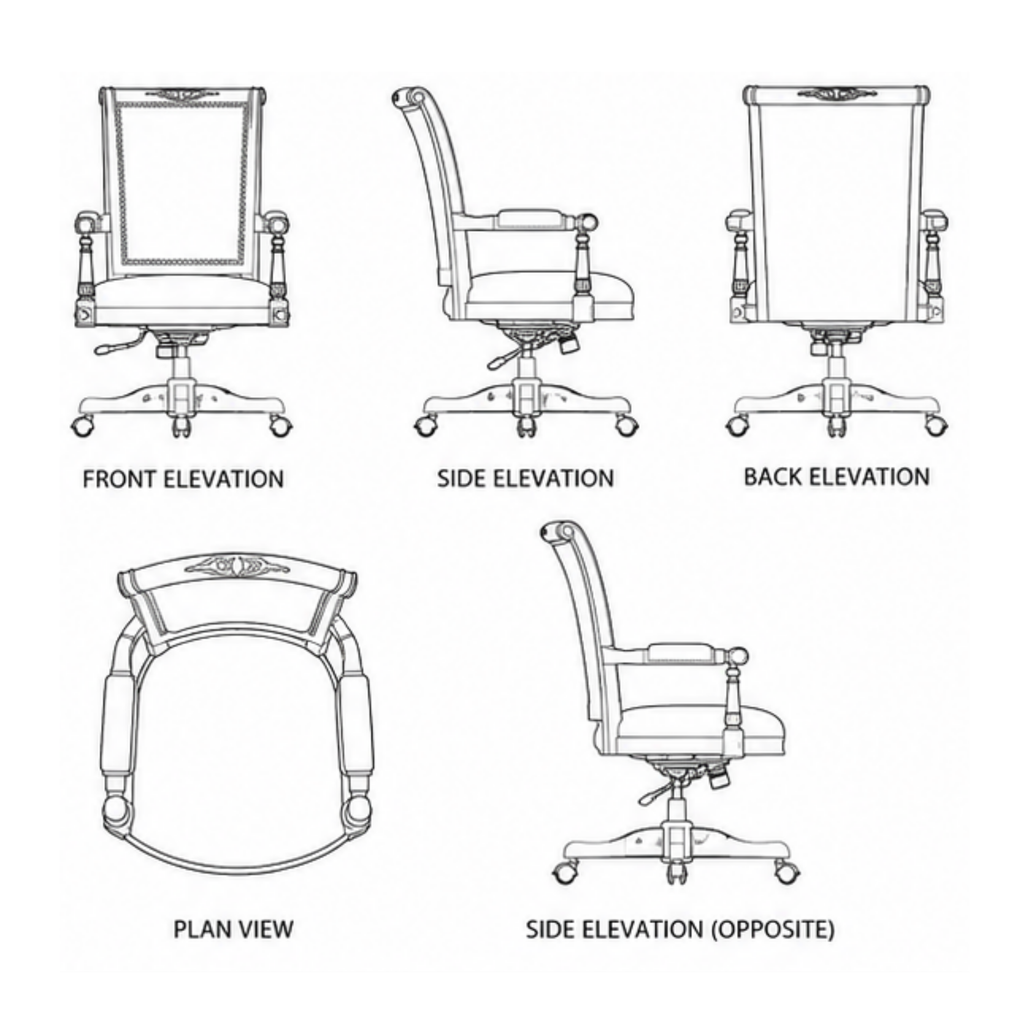 President Minimalist Executive Chair (SC012)