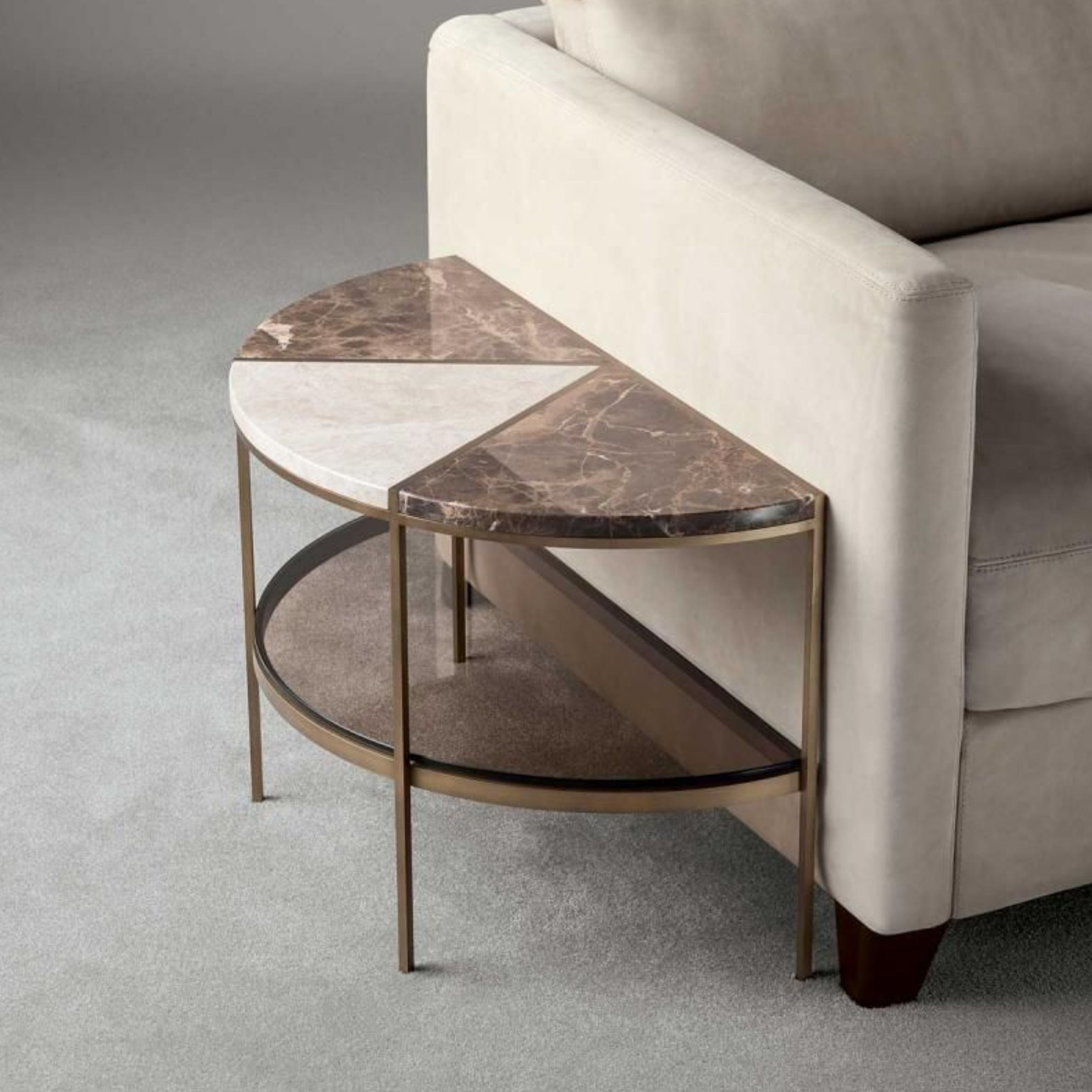 Luna Marble Side Table- ST 001