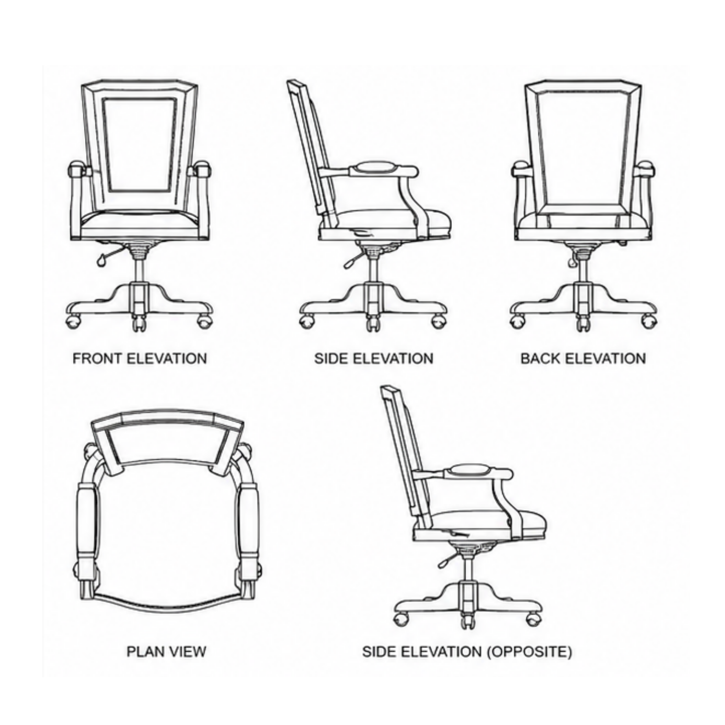 Imperial High-Back Executive Chair (SC014)