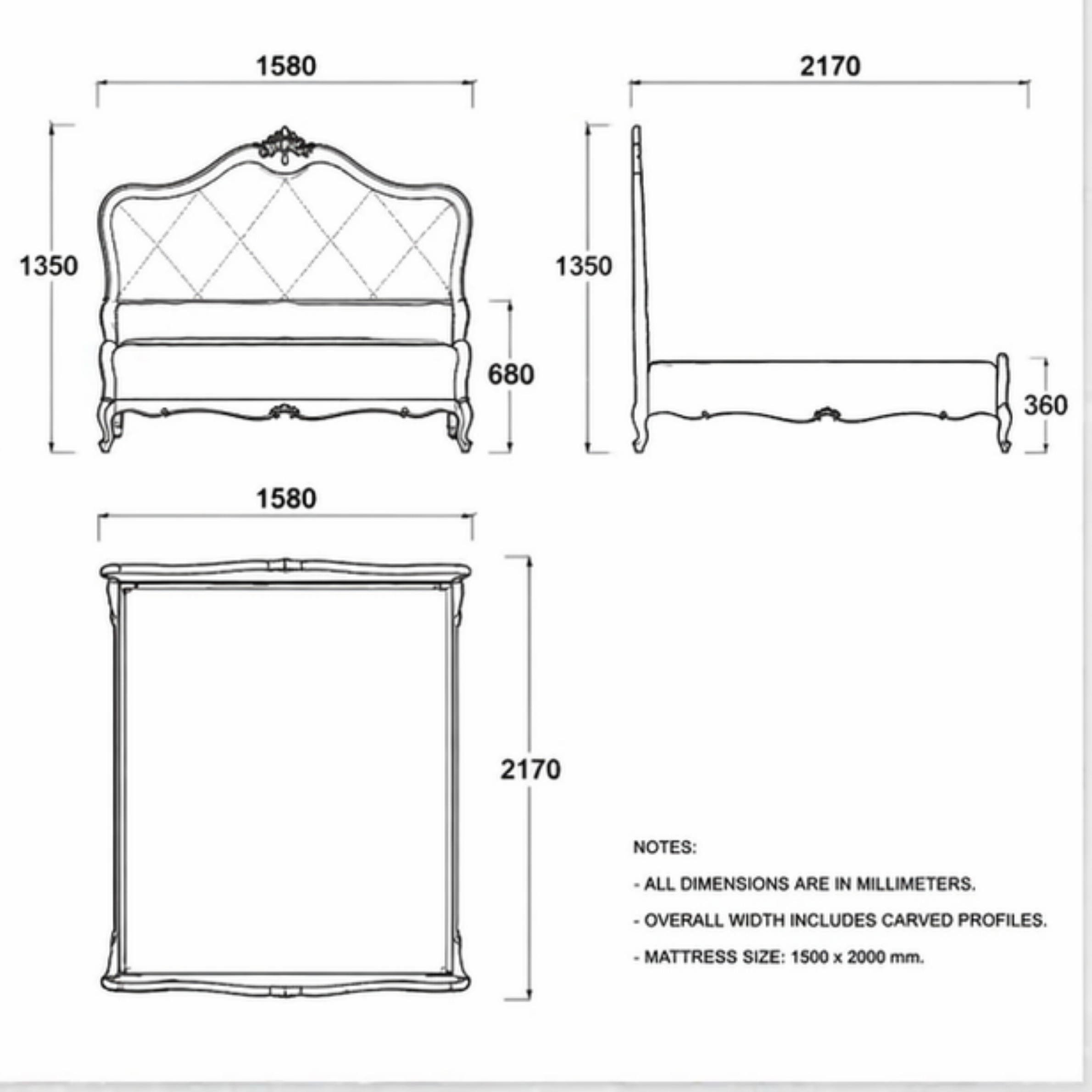 Aurelio Bed (B003)