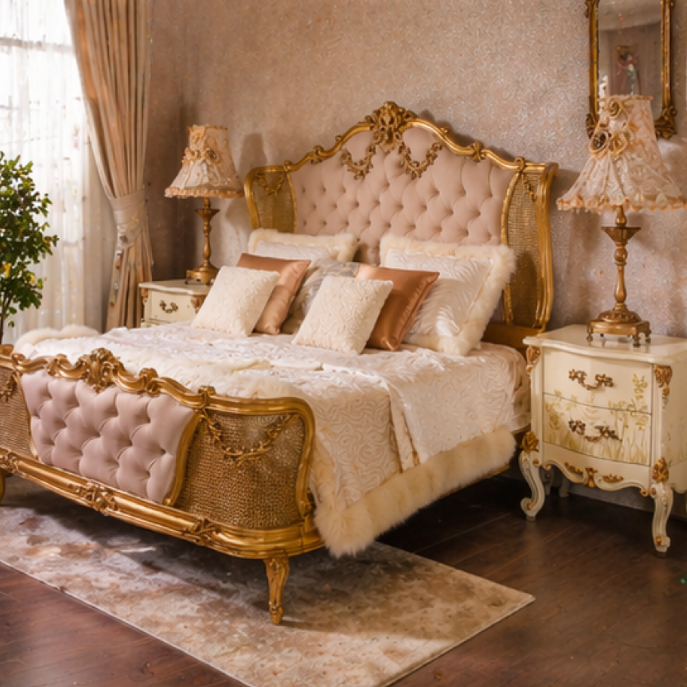 Norvian Bed (B033)
