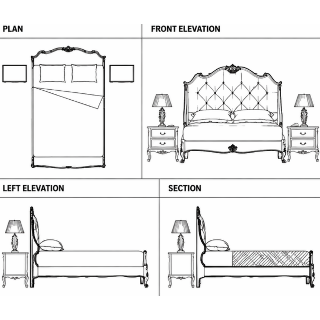 Morielle Bed (B036)