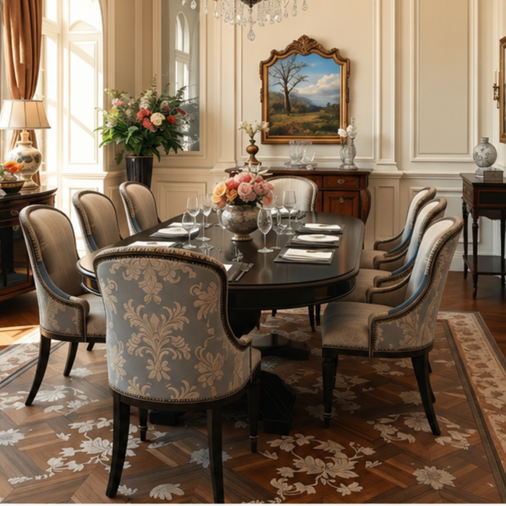 CORINTHIA ROUND DINING TABLE (DT-039)