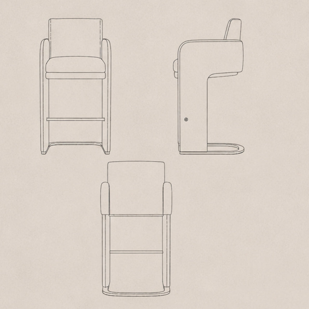 Altius Bolster Bar Stool (BS003)