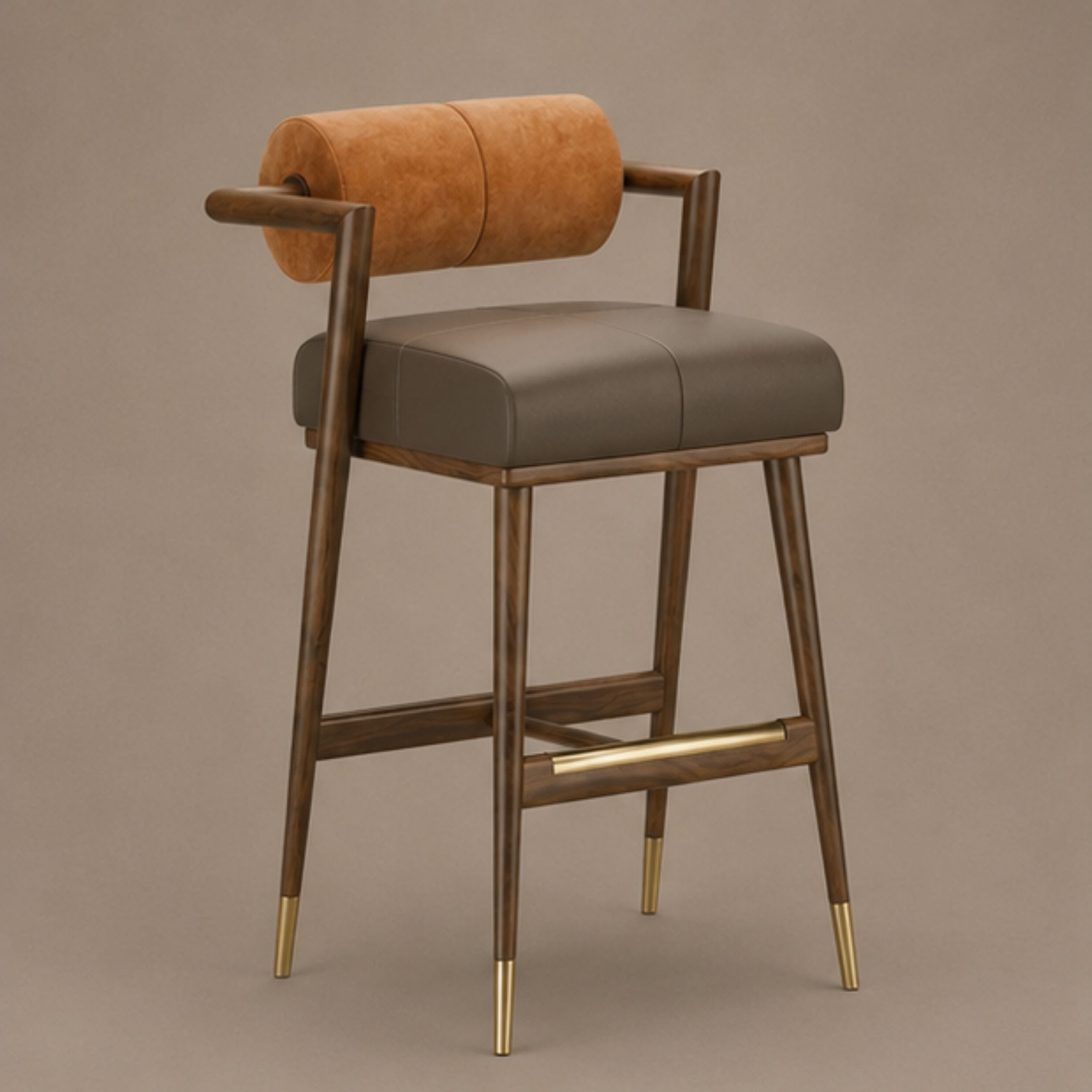 Eclipse Curved Bar Stool (BS004)