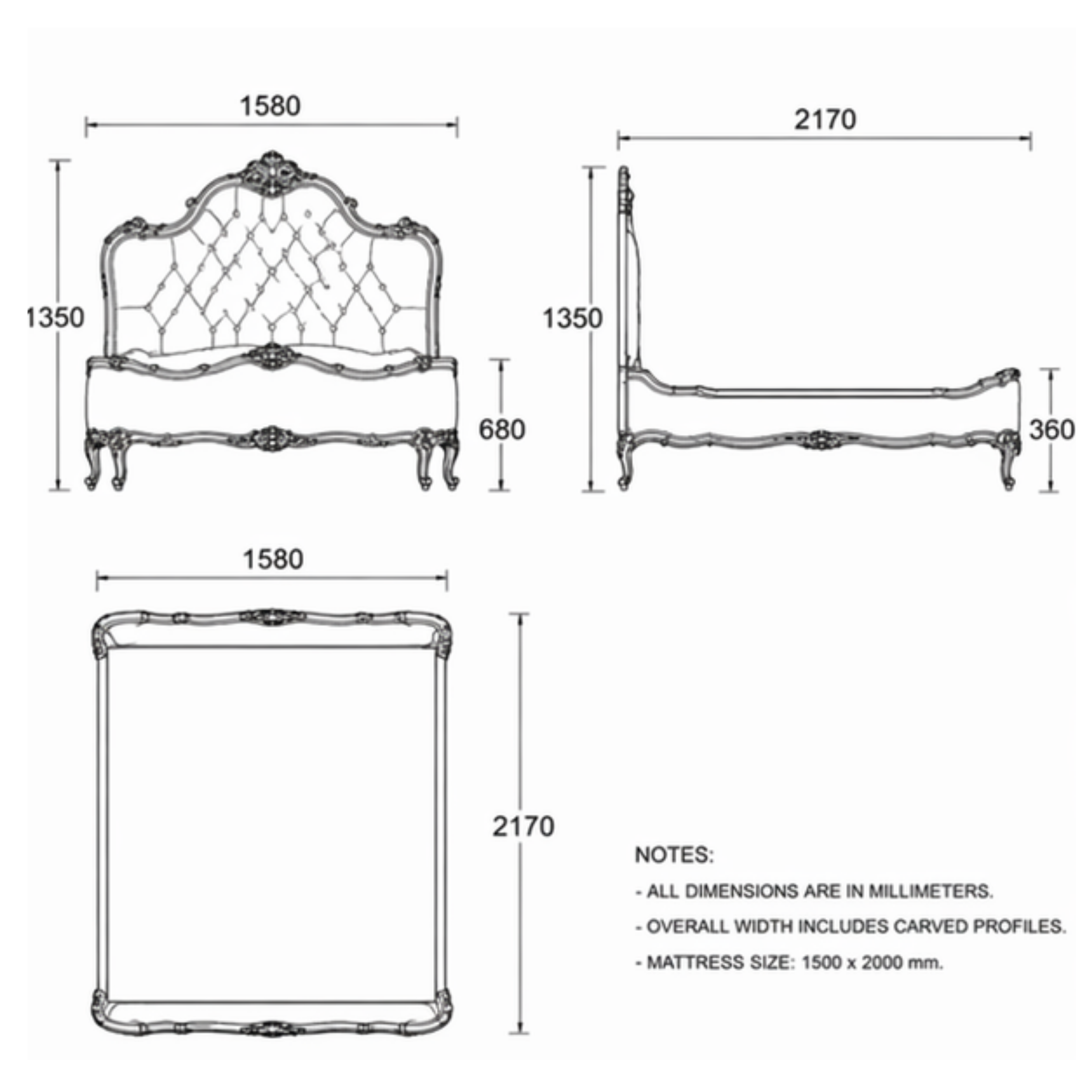 Orinthia Bed (B039)