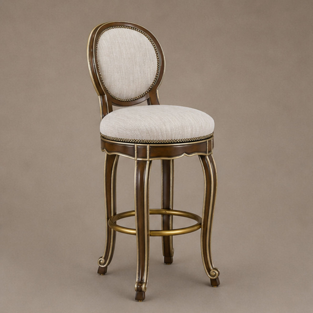 Royal Medallion Bar Stool (BS007)