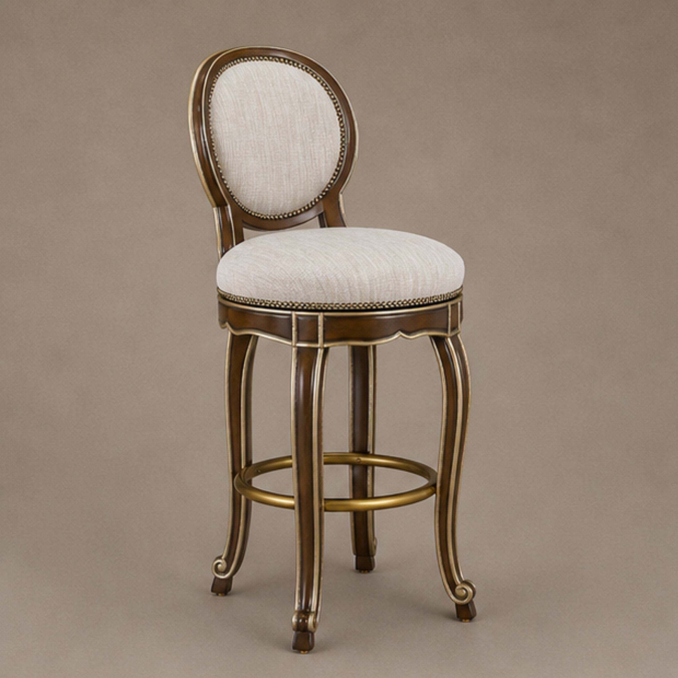 Royal Medallion Bar Stool (BS007)