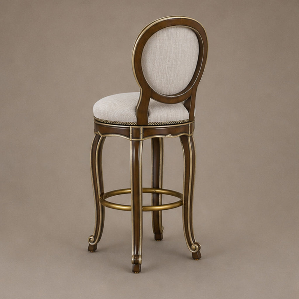 Royal Medallion Bar Stool (BS007)