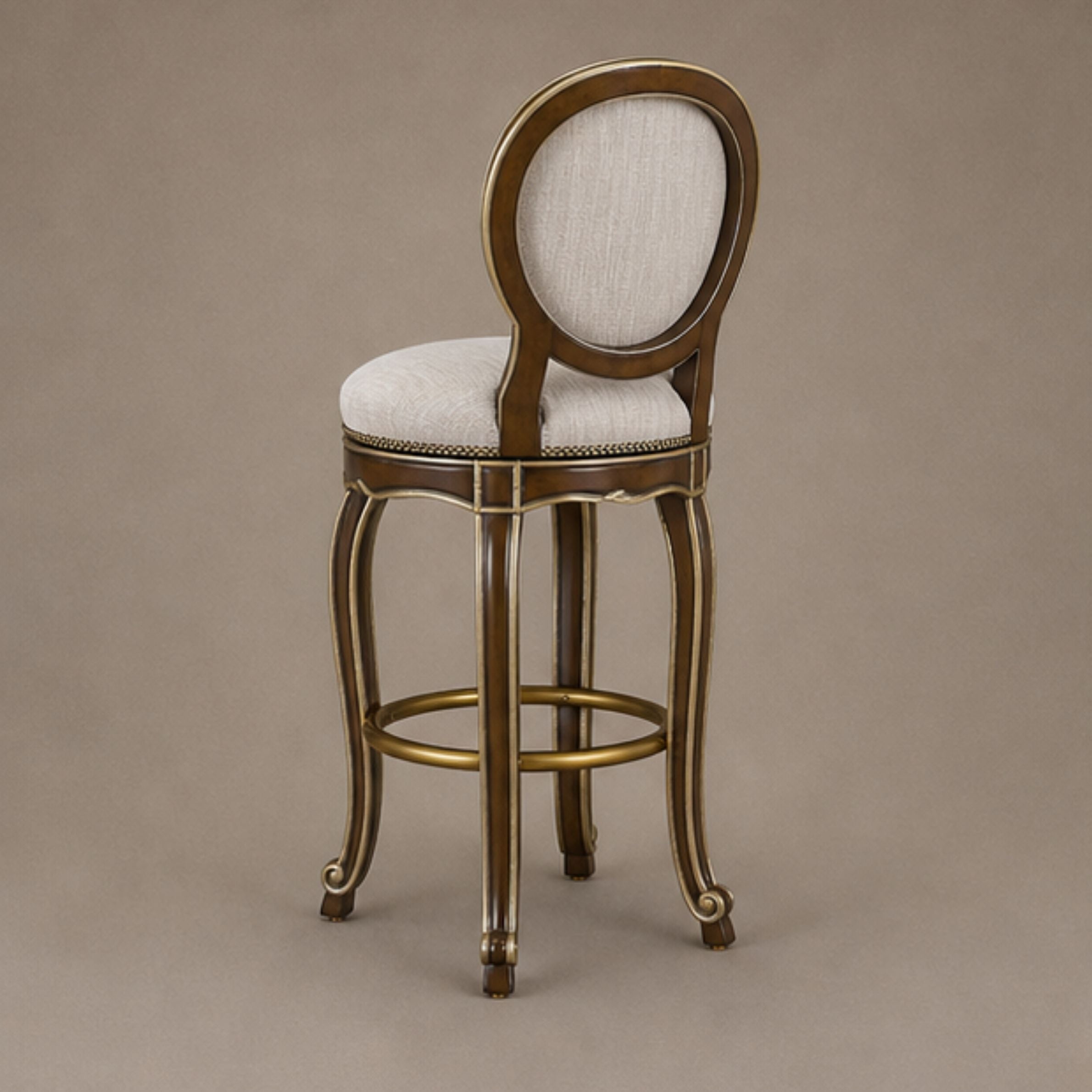 Royal Medallion Bar Stool (BS007)