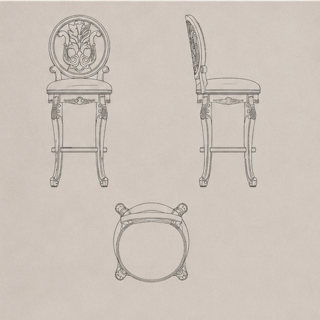 Sovereign Swivel Bar Stool (BS008)